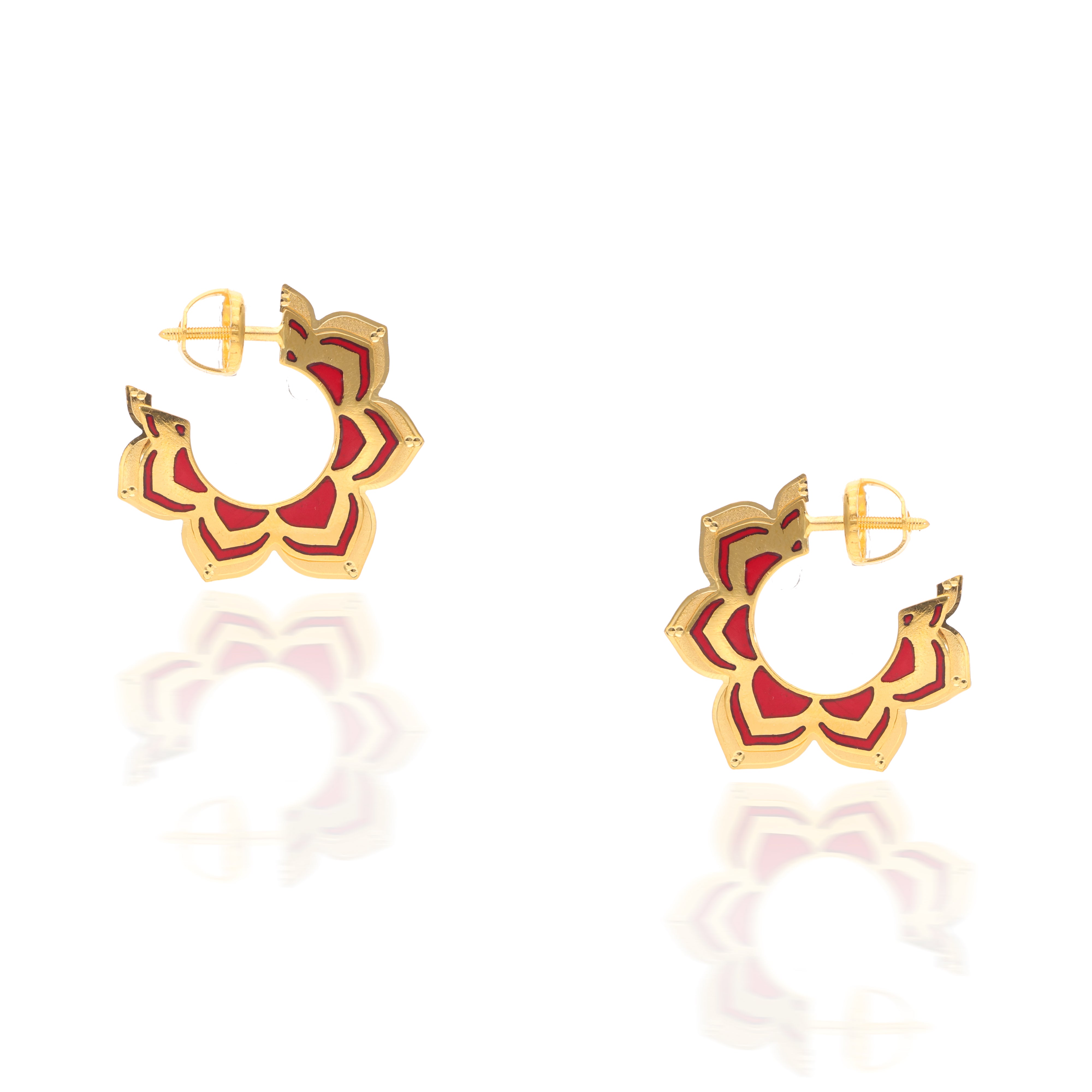 Lotara Gold Earrings