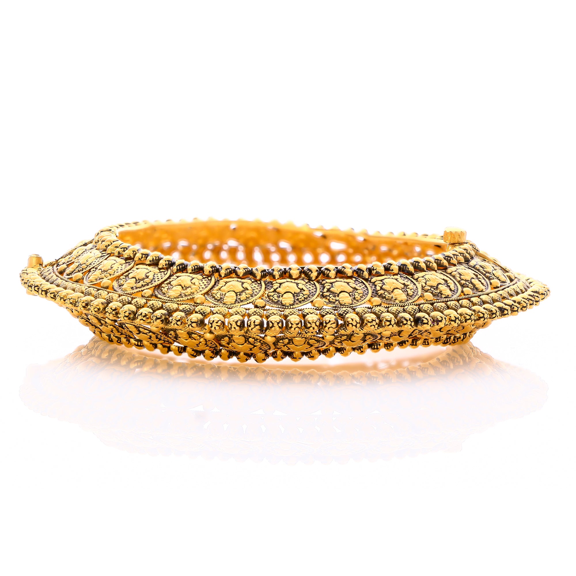 Lila Gold Bangles