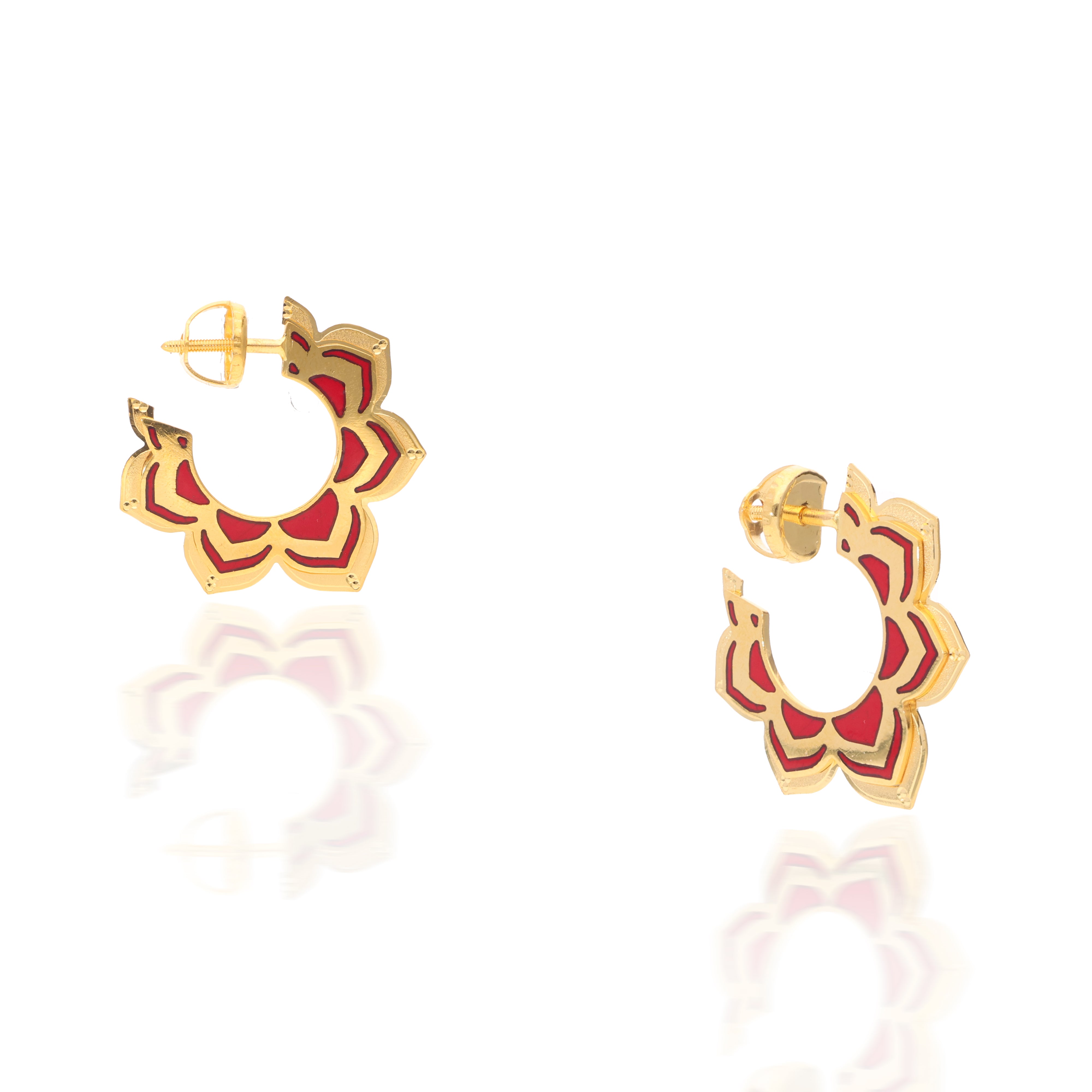 Lotara Gold Earrings