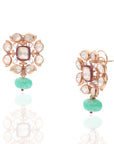 Heritage Blossom Polki Earrings