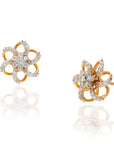 Twilight Lotus Diamond Studs