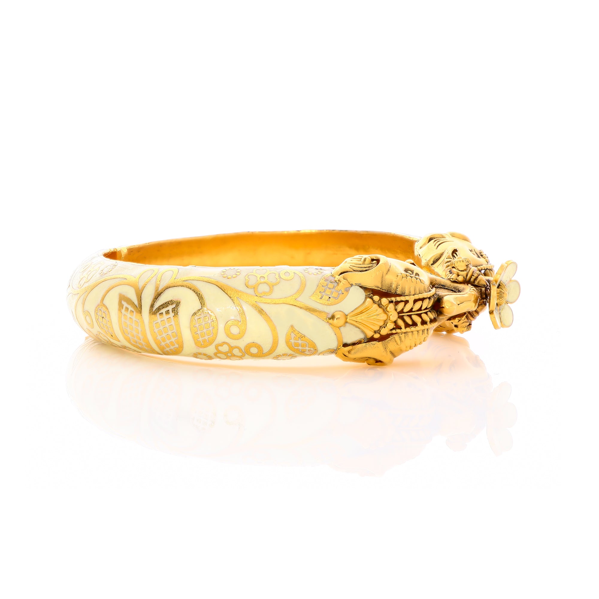 Zaina Gold Bangles
