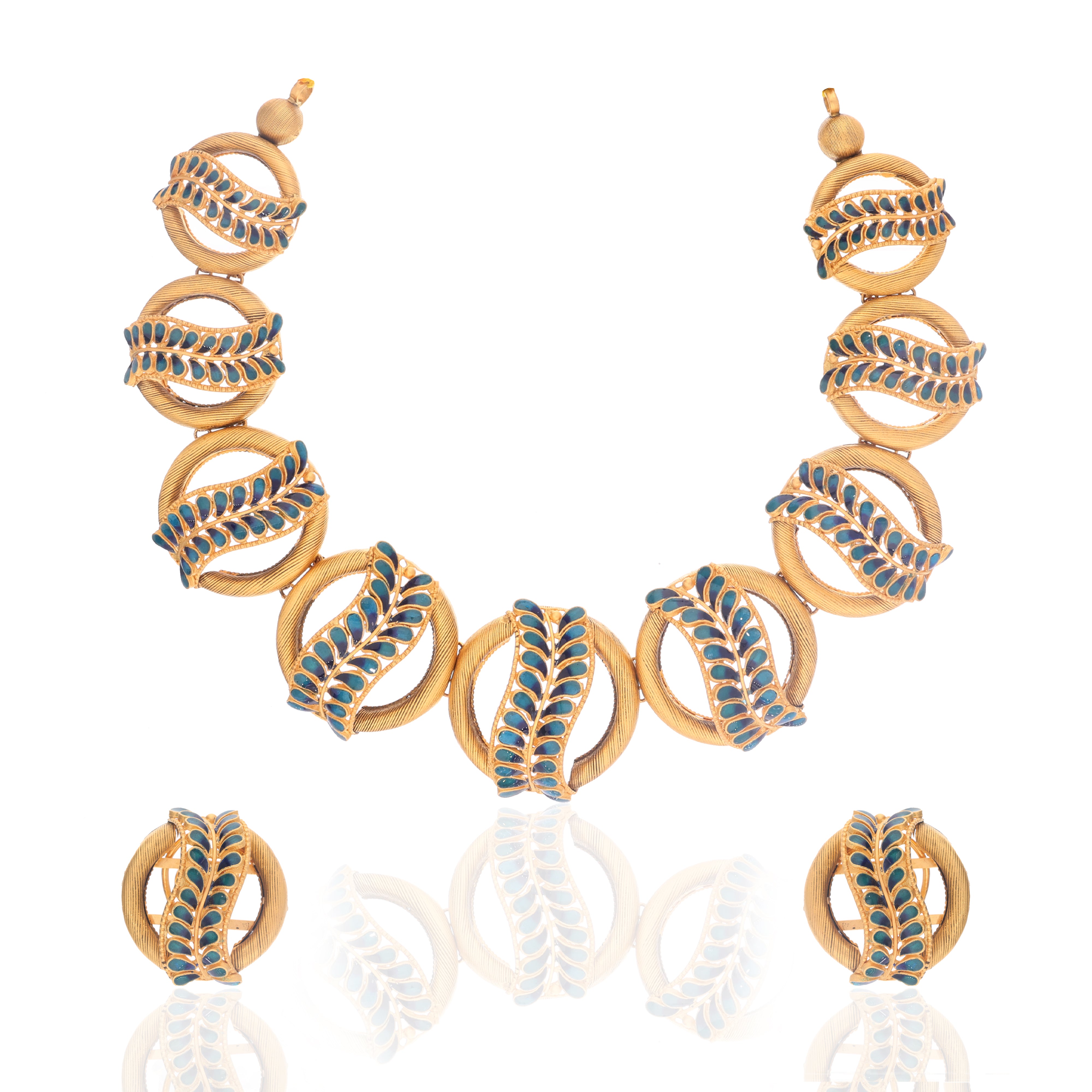 Zivara Gold Set