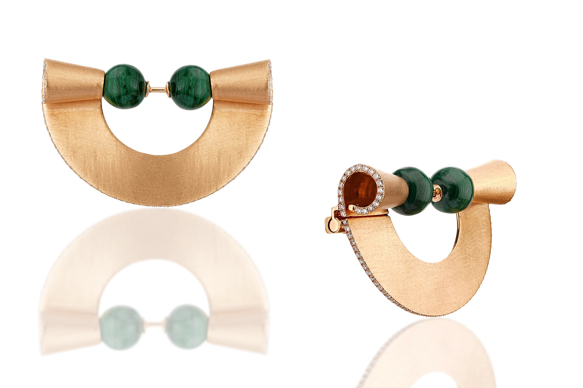 Glide Arc Earrings