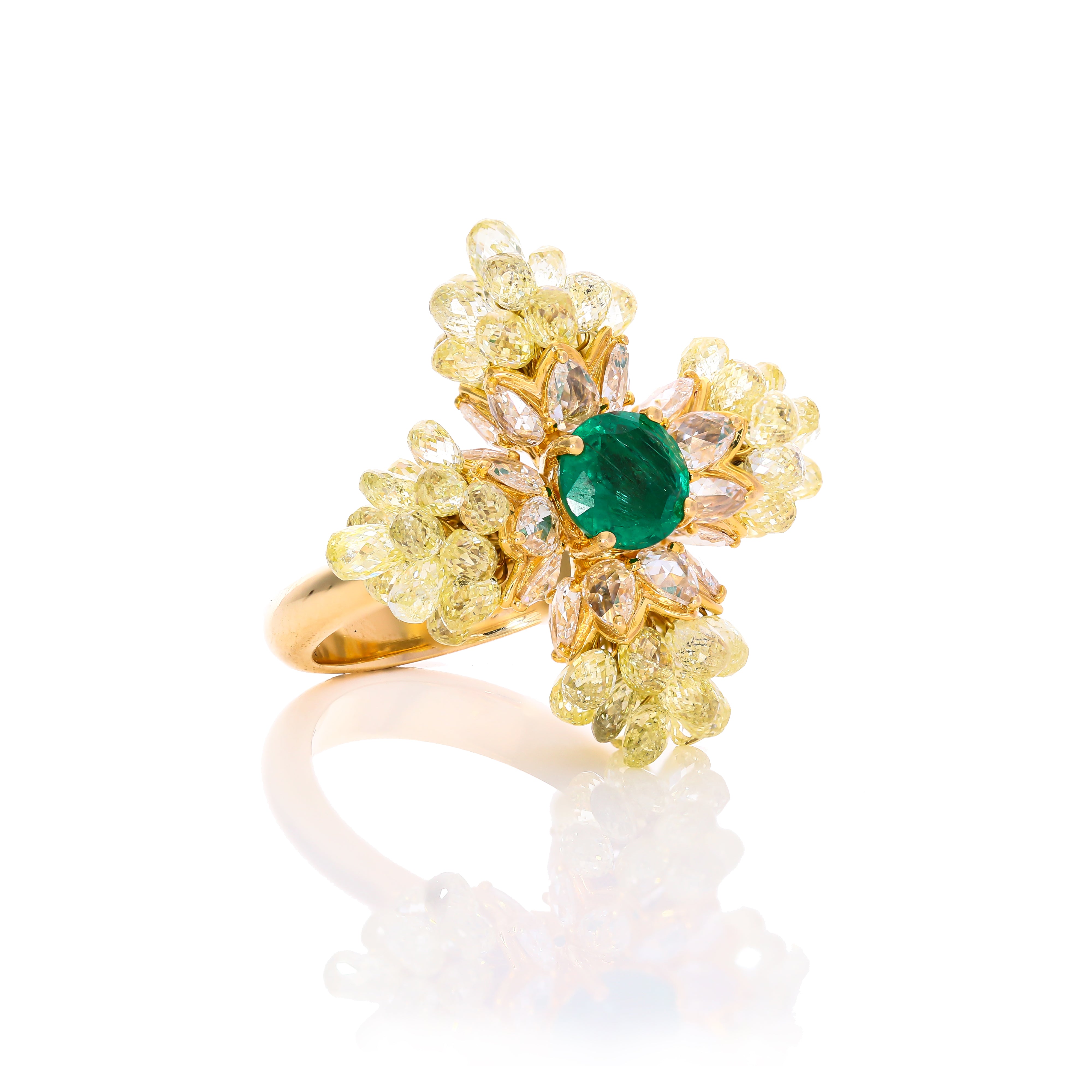 Sunshine Sparkle Diamond Ring