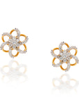 Twilight Lotus Diamond Studs