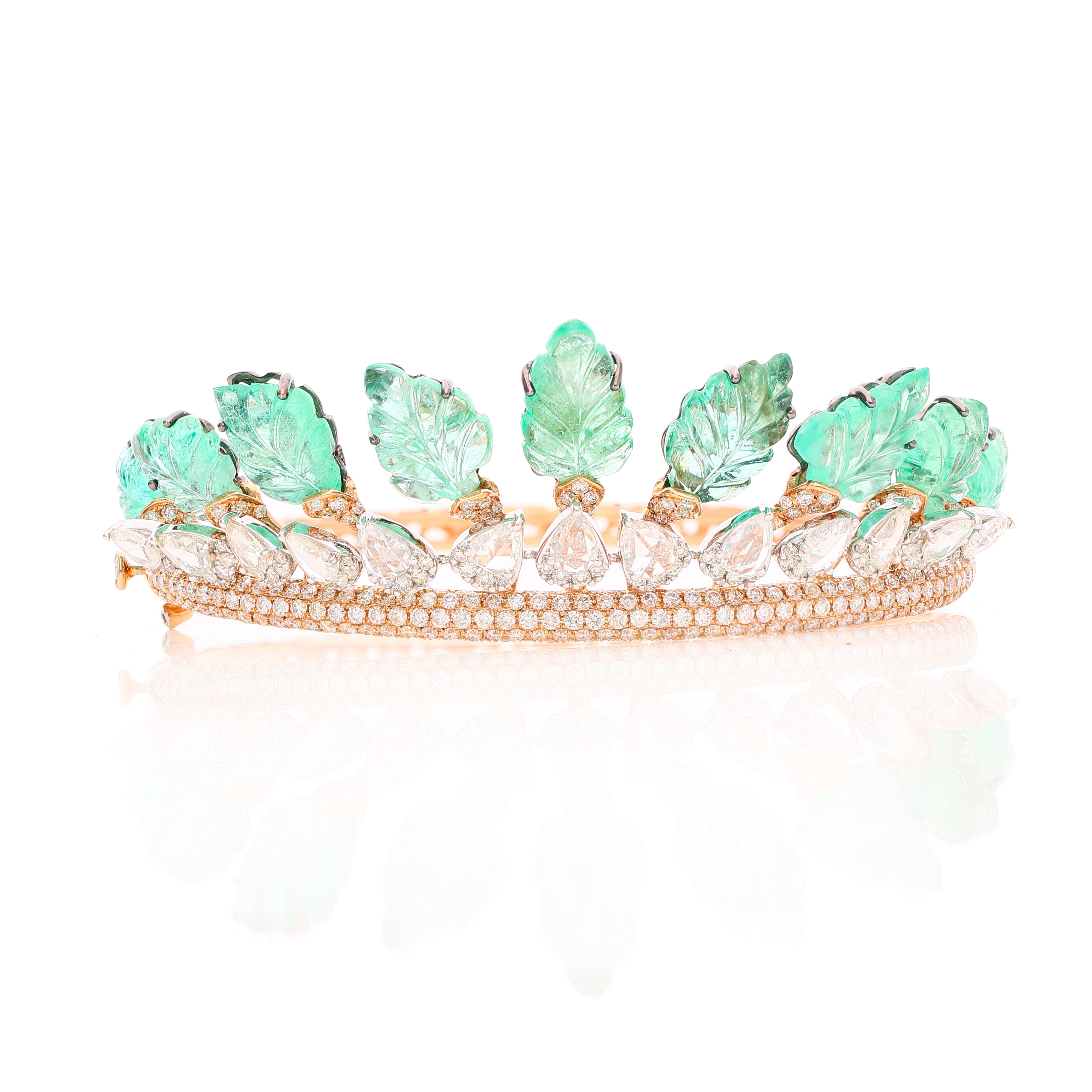 Emerald Crest Bracelet