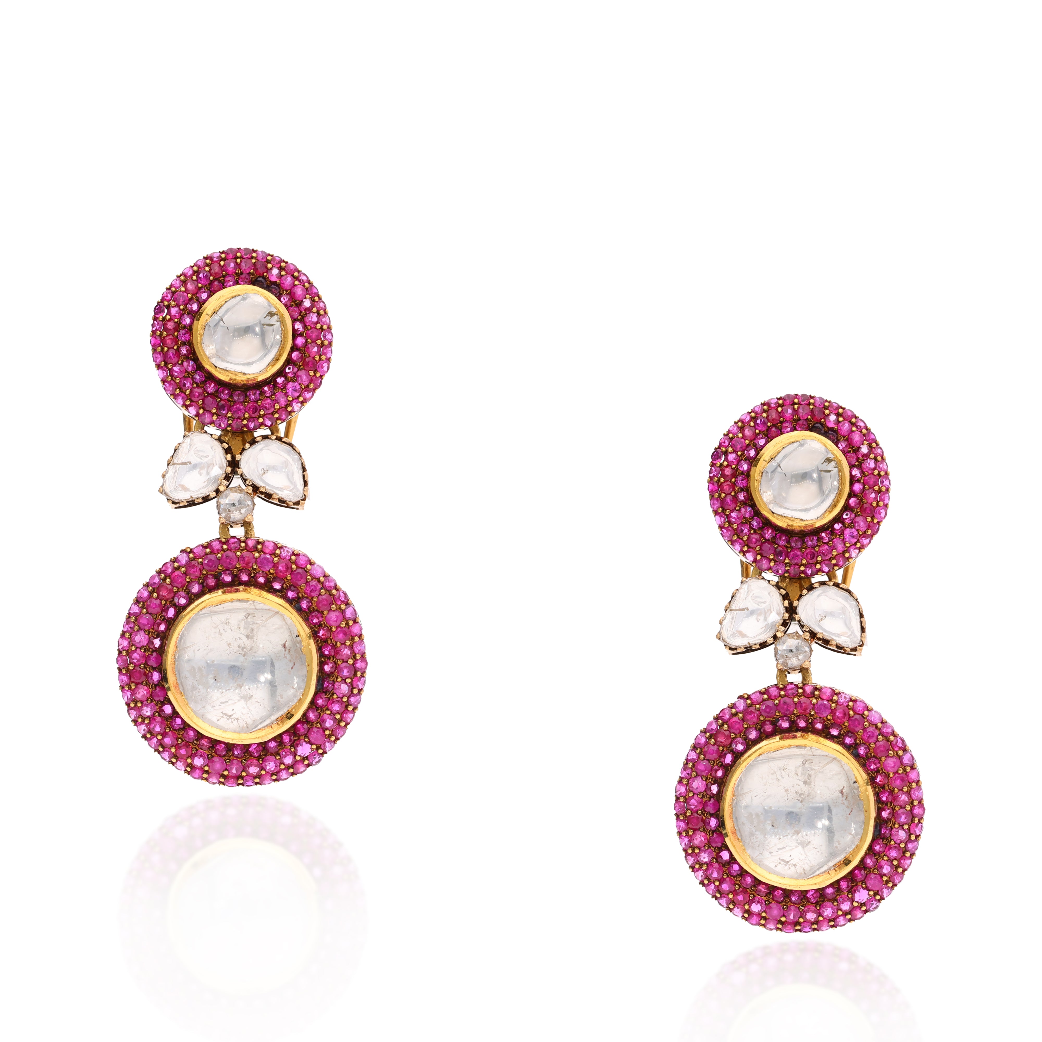 Opulent Drops Polki Sets