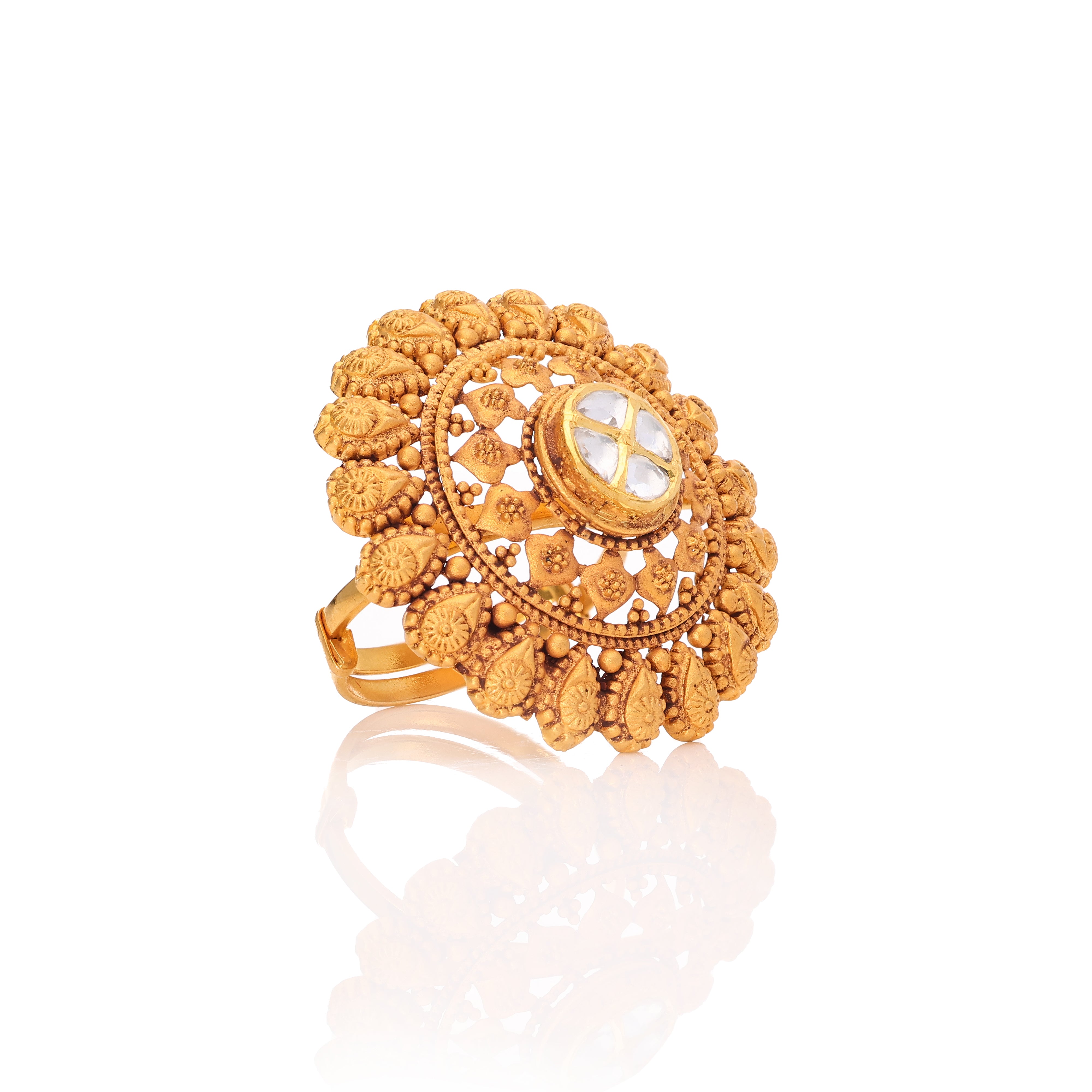 Kundan Legacy Ring