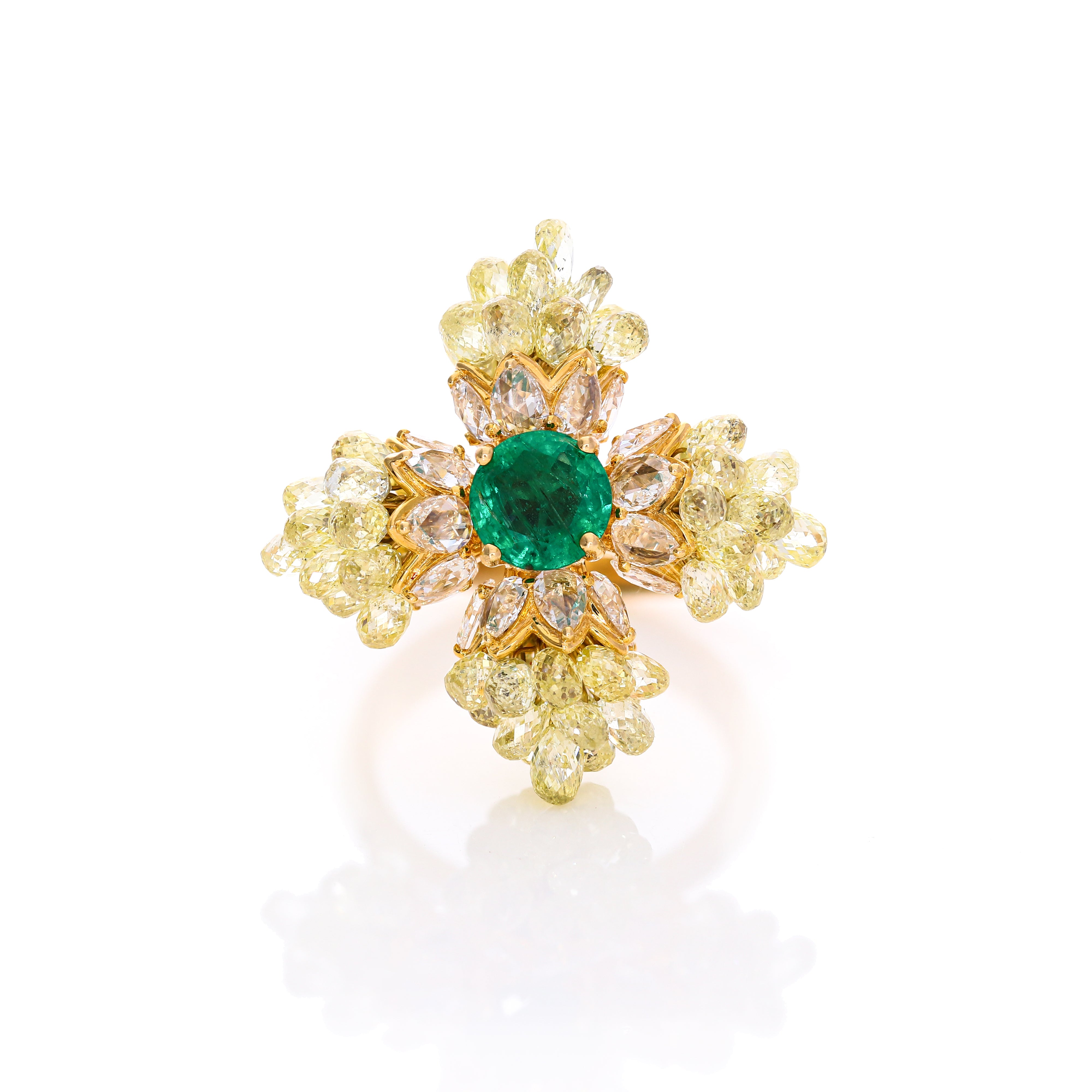 Sunshine Sparkle Diamond Ring
