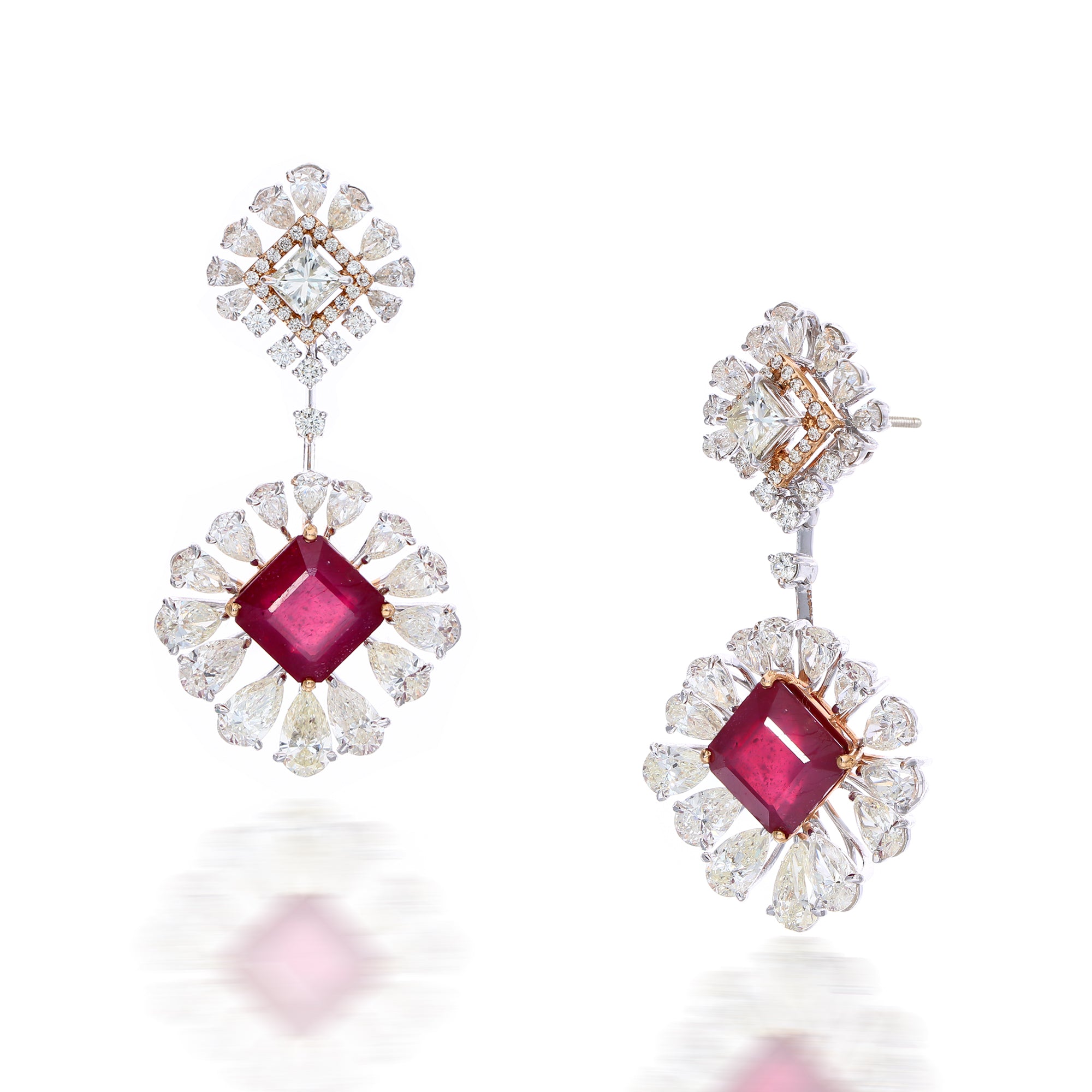 Ritzy Radiance Diamond Earrings