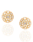 Lotus Shine Polki Studs
