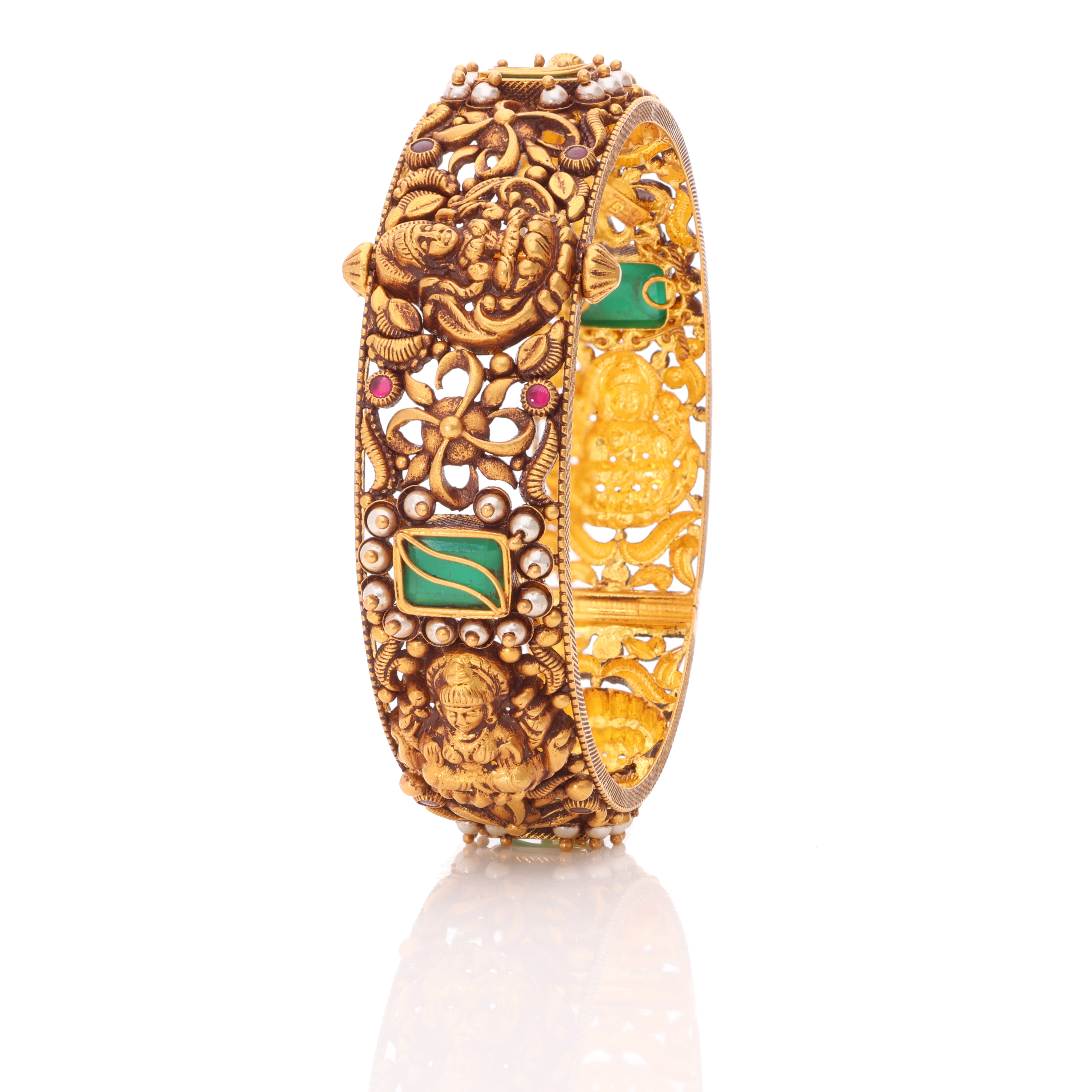 Eternal Devotion Gold Bangle