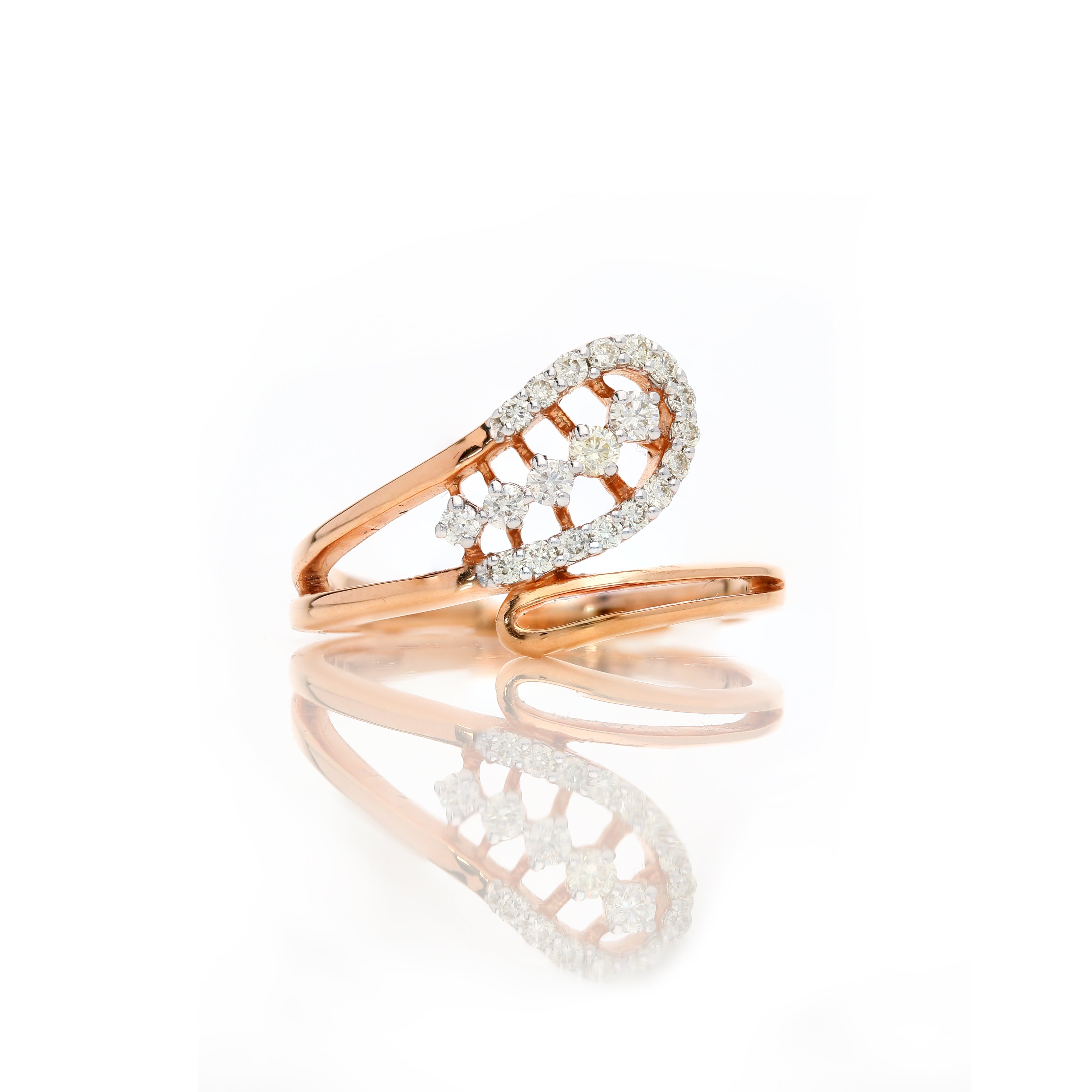 Dewdrop Dazzle Diamond Ring