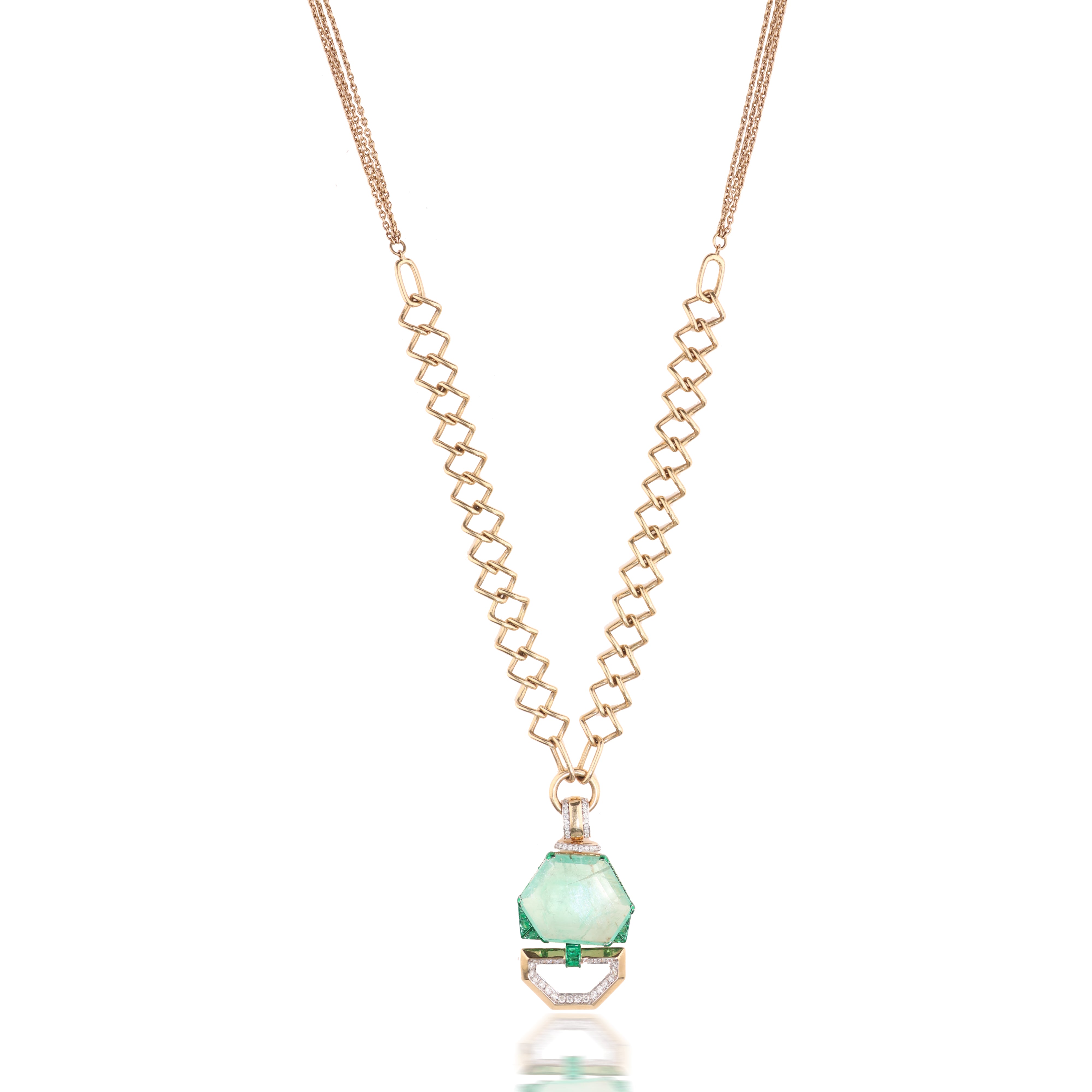 Mint Lustre Pendant