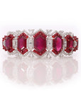 Ruby Reverie Diamond Bracelet