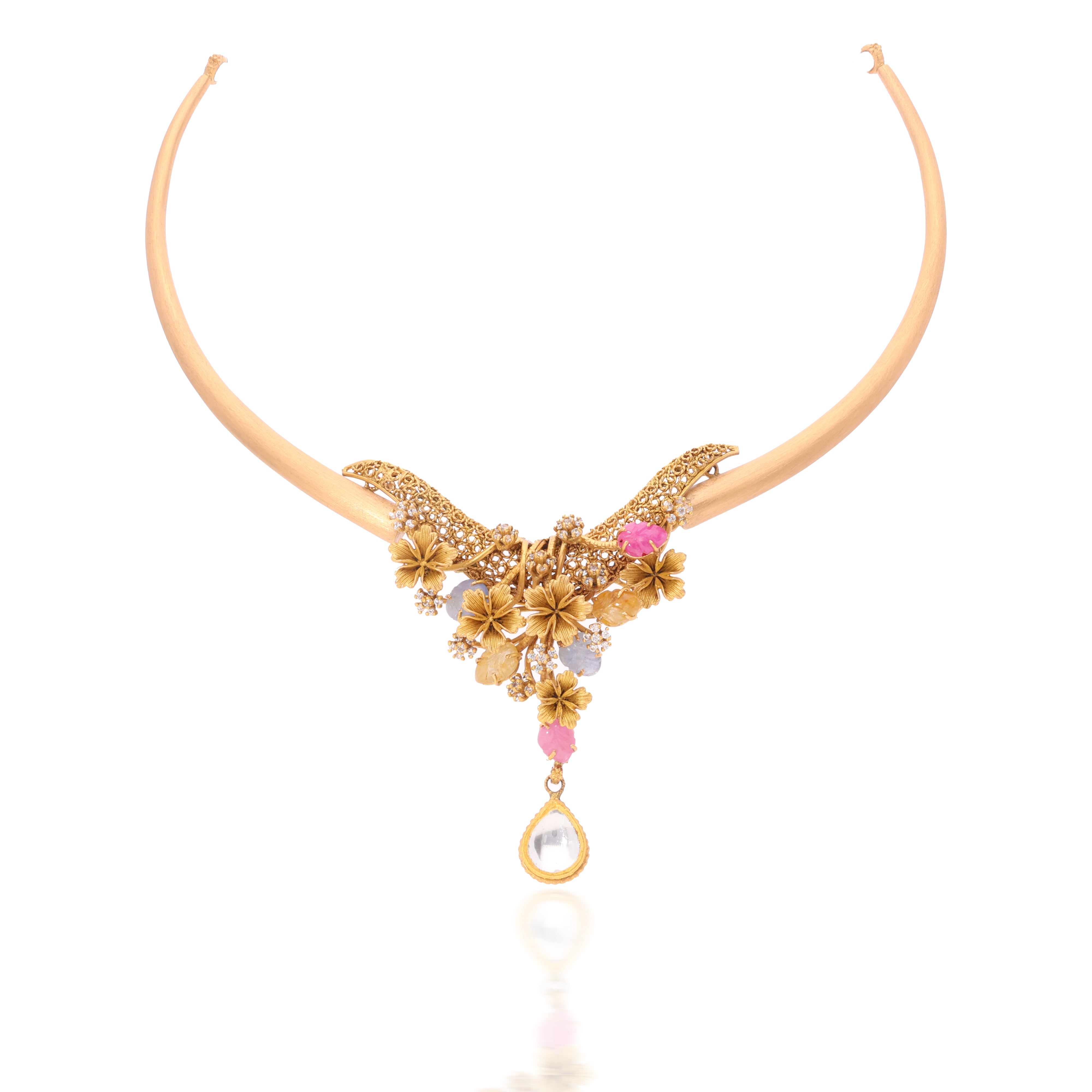 Gold Necklace Set For Women