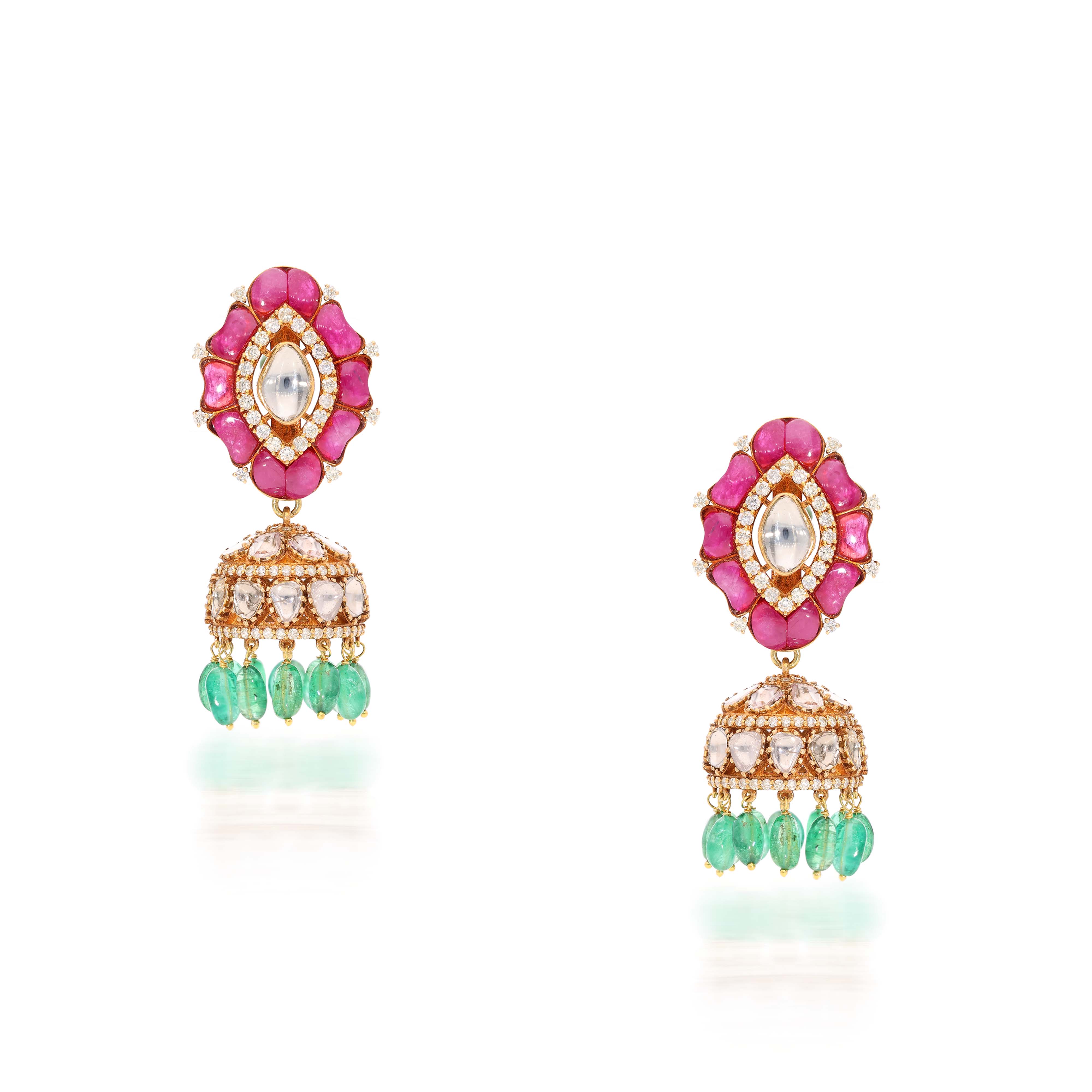 Emerald Heirloom Polki Set