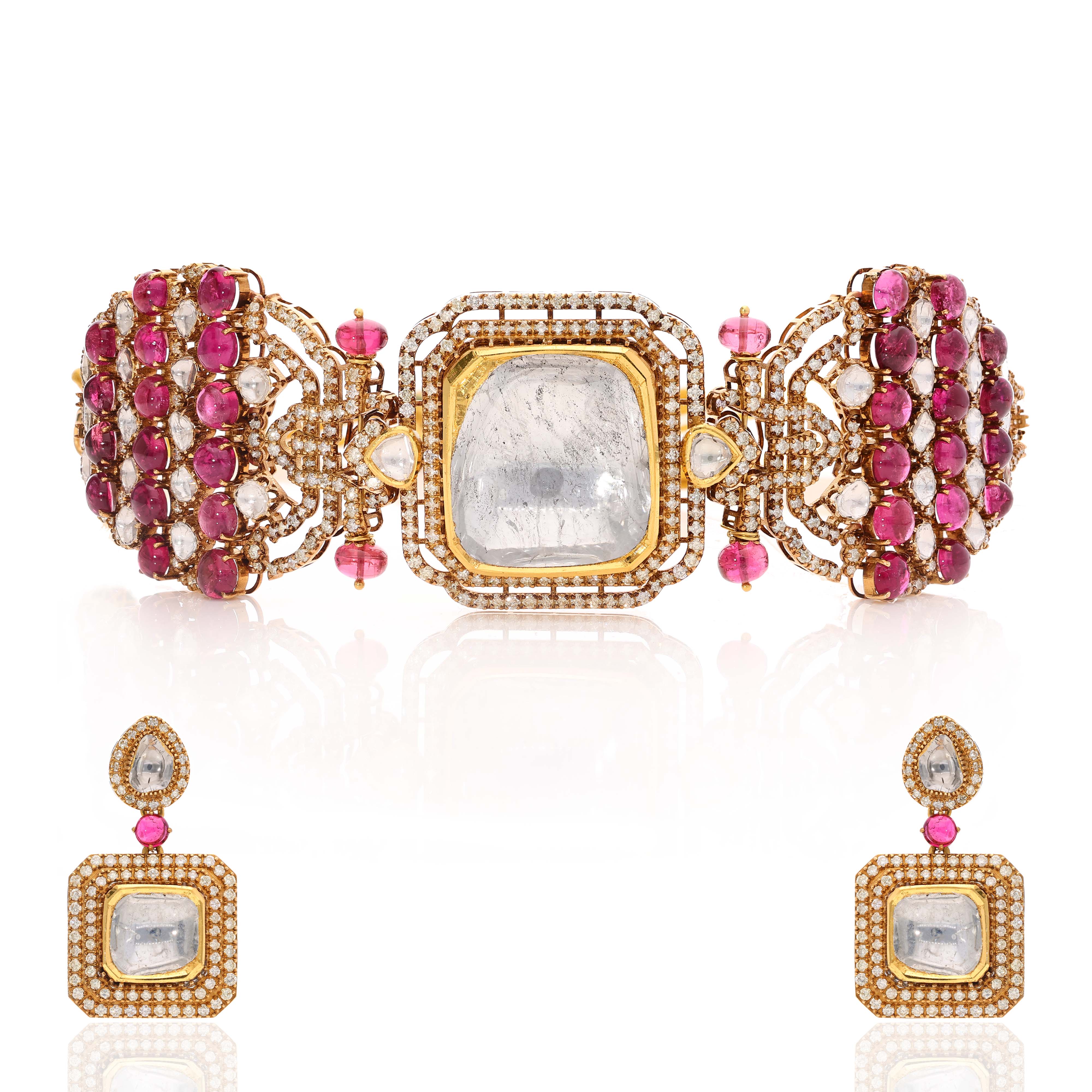Chic Blush Polki Sets