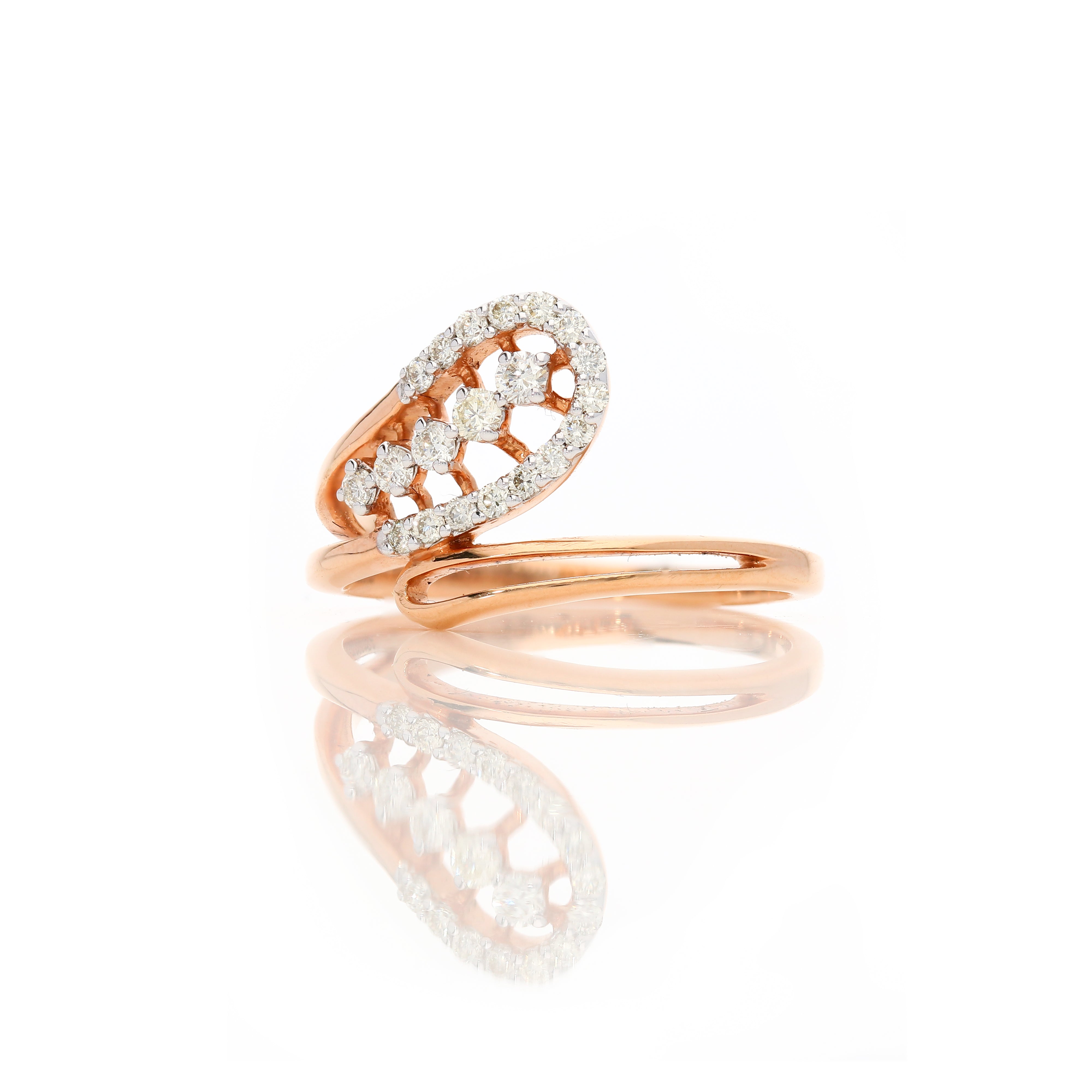 Dewdrop Dazzle Diamond Ring
