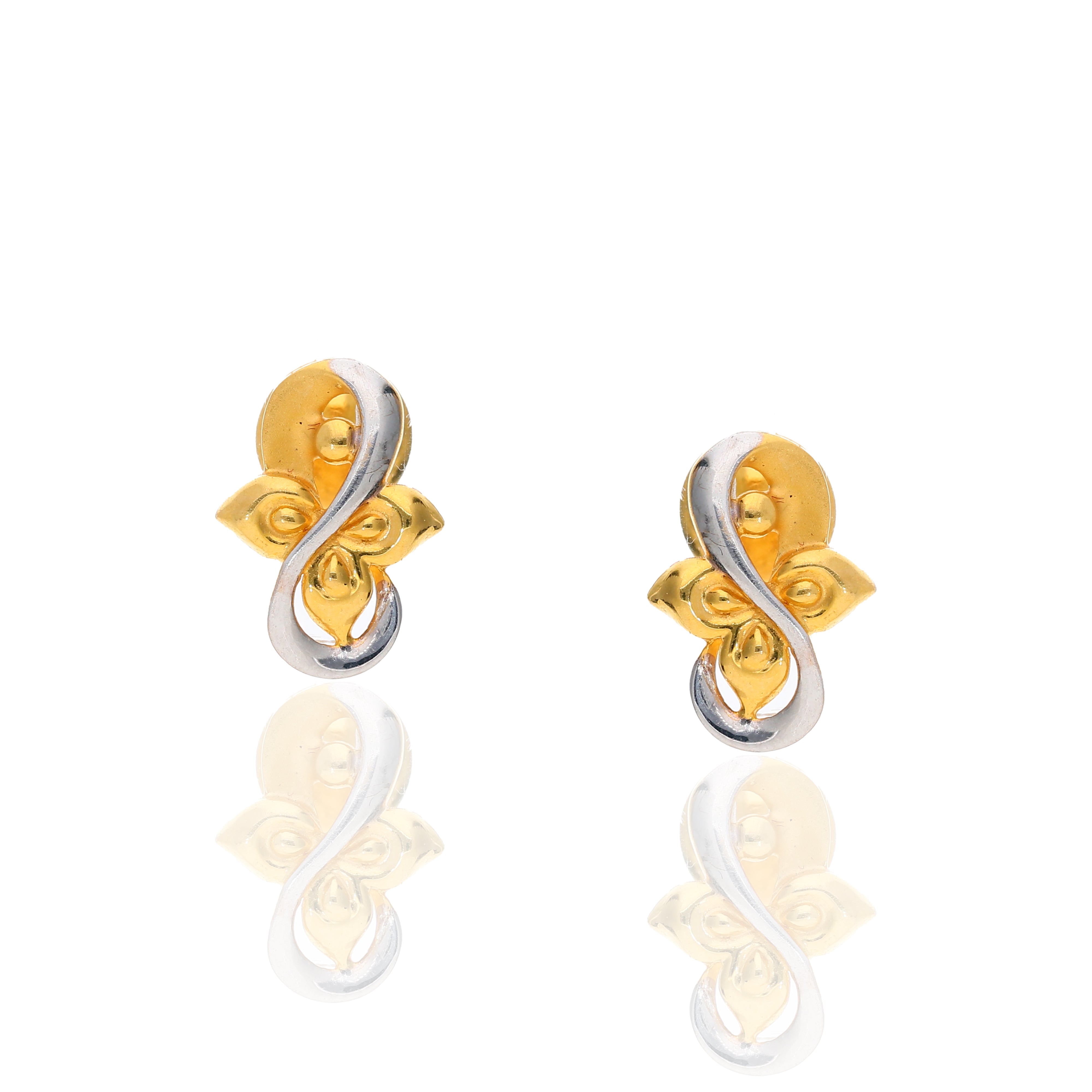 Opulent Dots Gold Studs