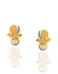 Opulent Dots Gold Studs