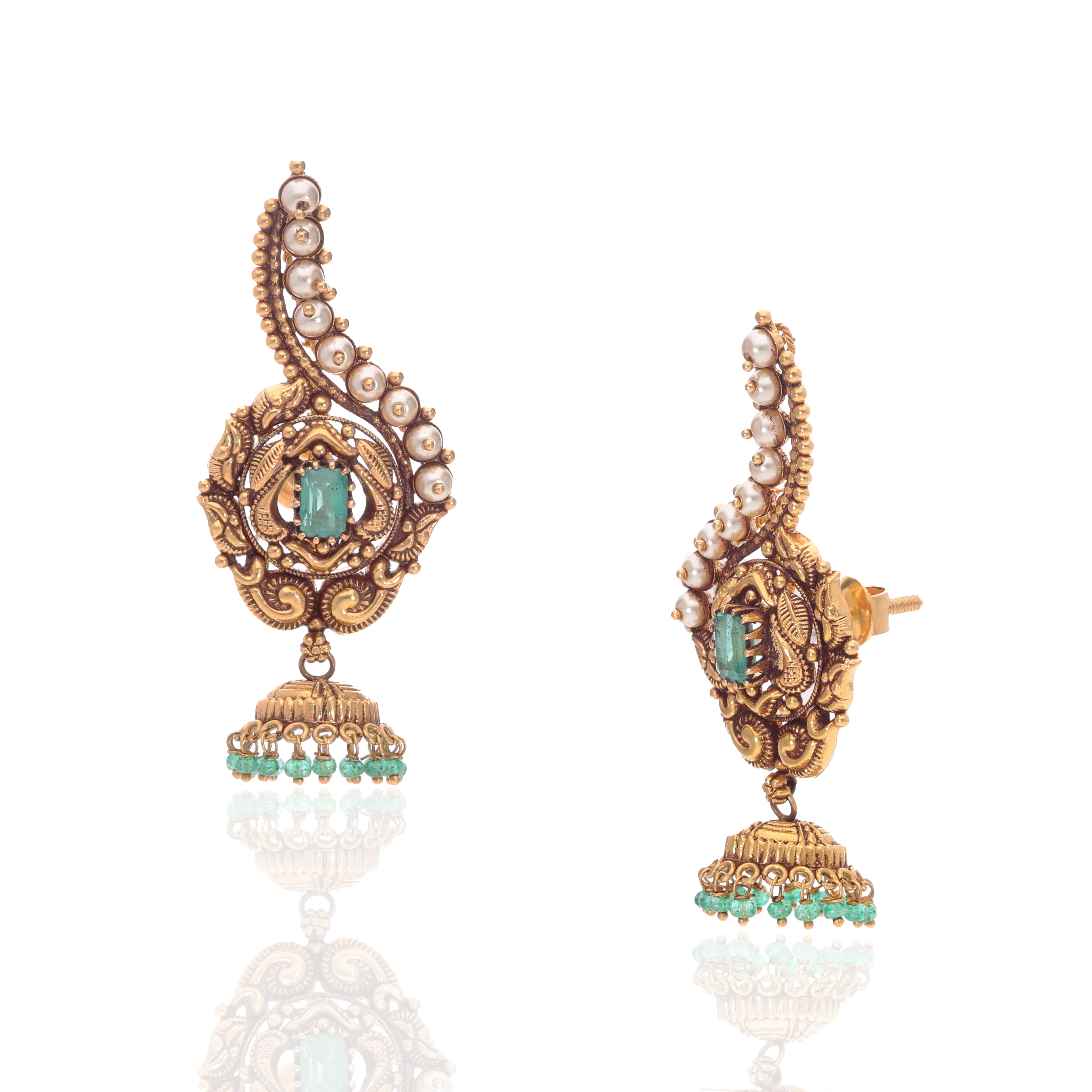 Zariya Gold Earrings
