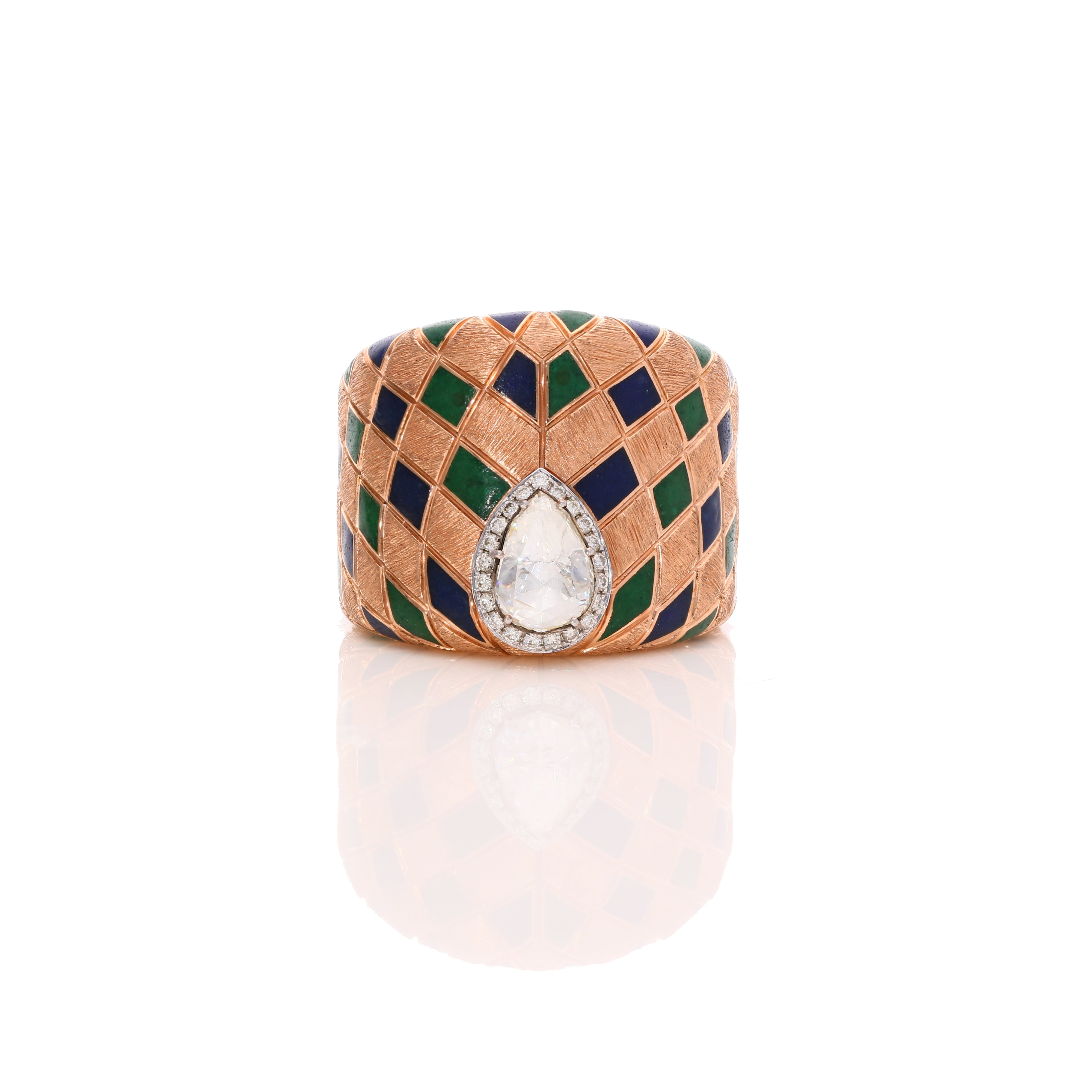 Imperial Harlequin Ring