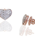 Heart of Hearts Diamond Earrings