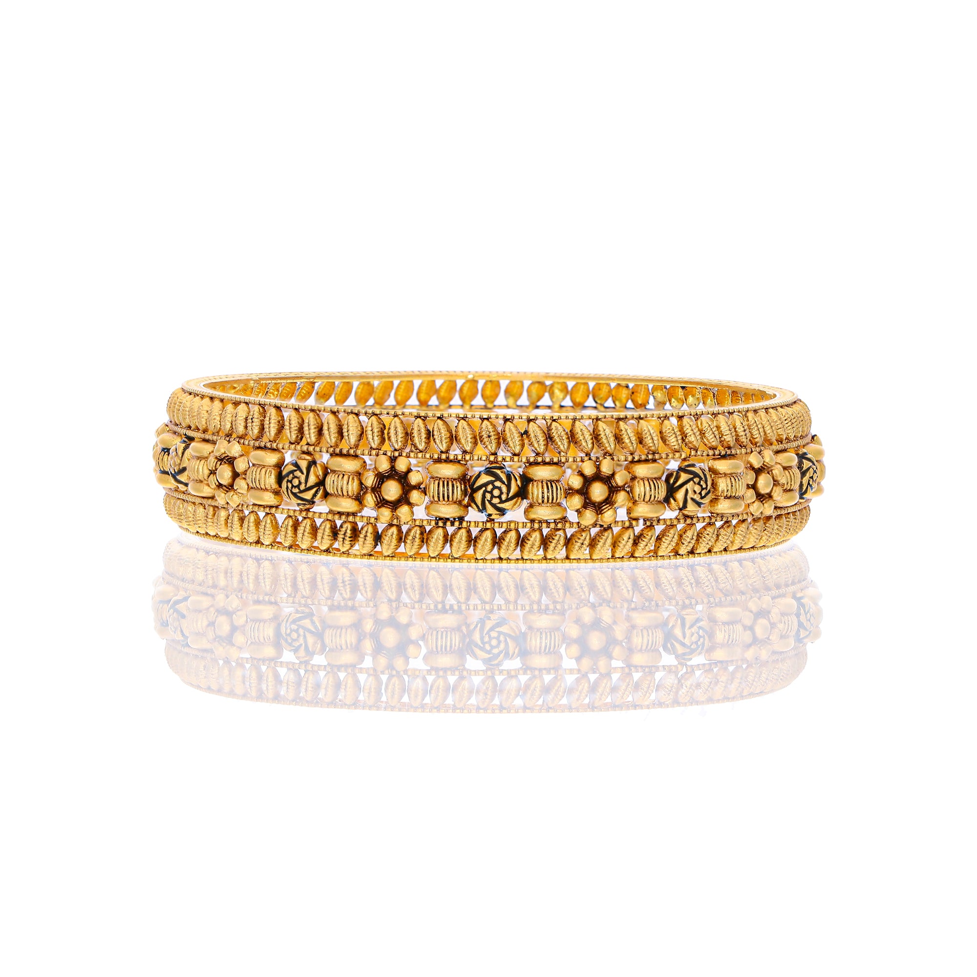 Amira Antique Gold Bangle