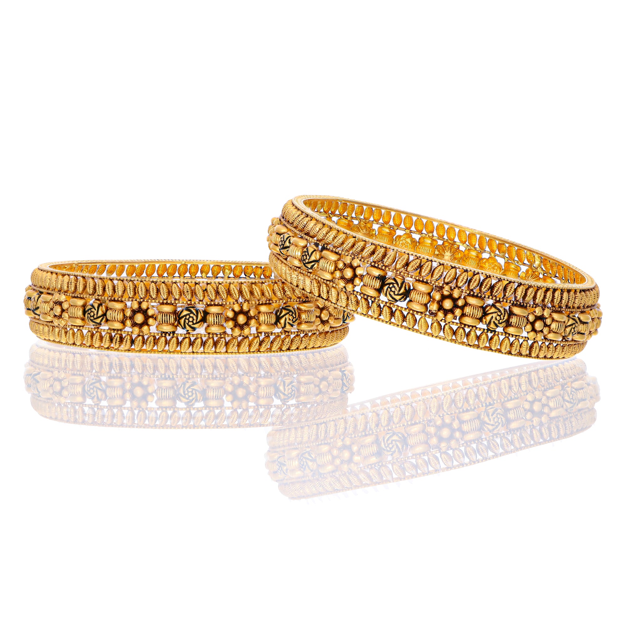 Amira Antique Gold Bangle
