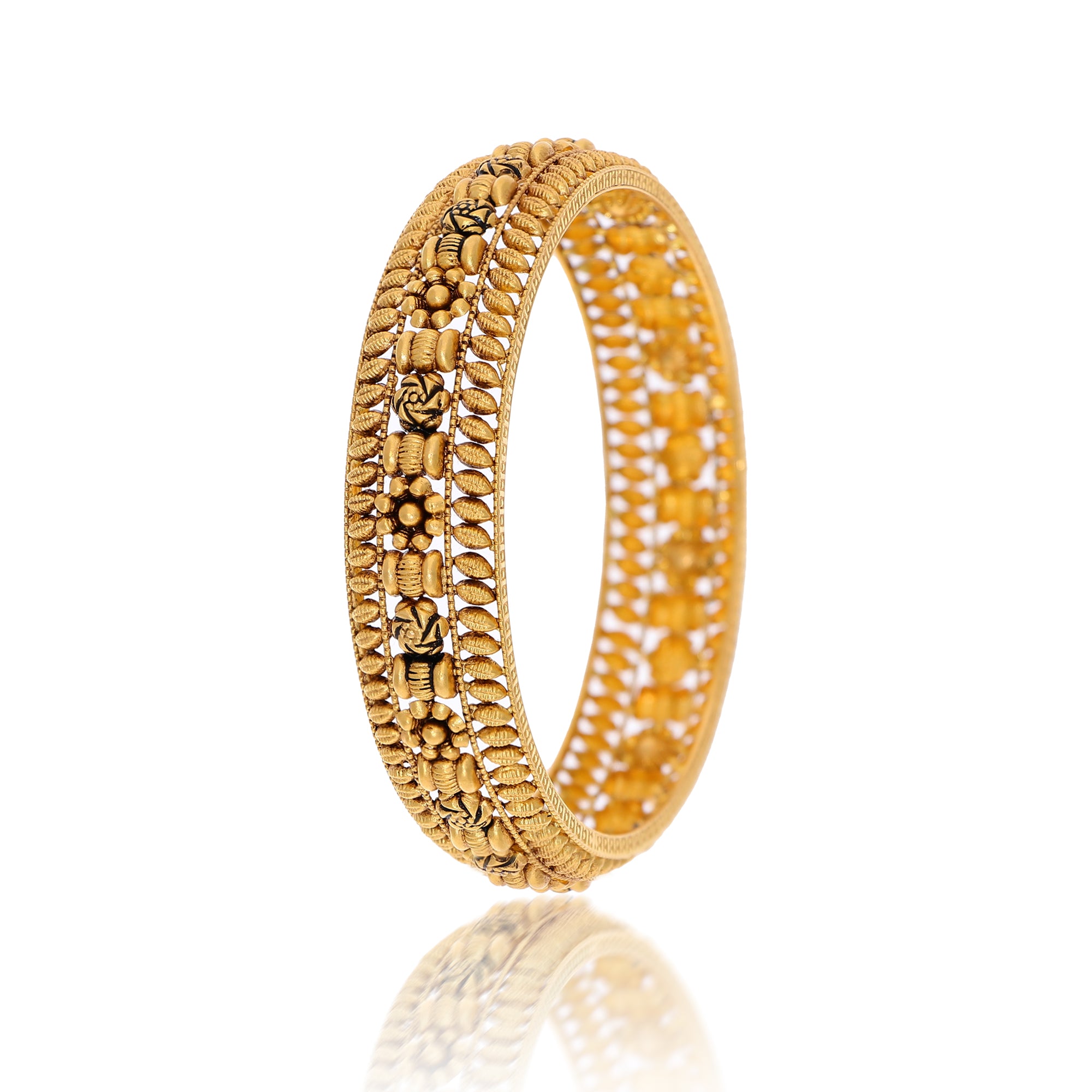 Amira Antique Gold Bangle