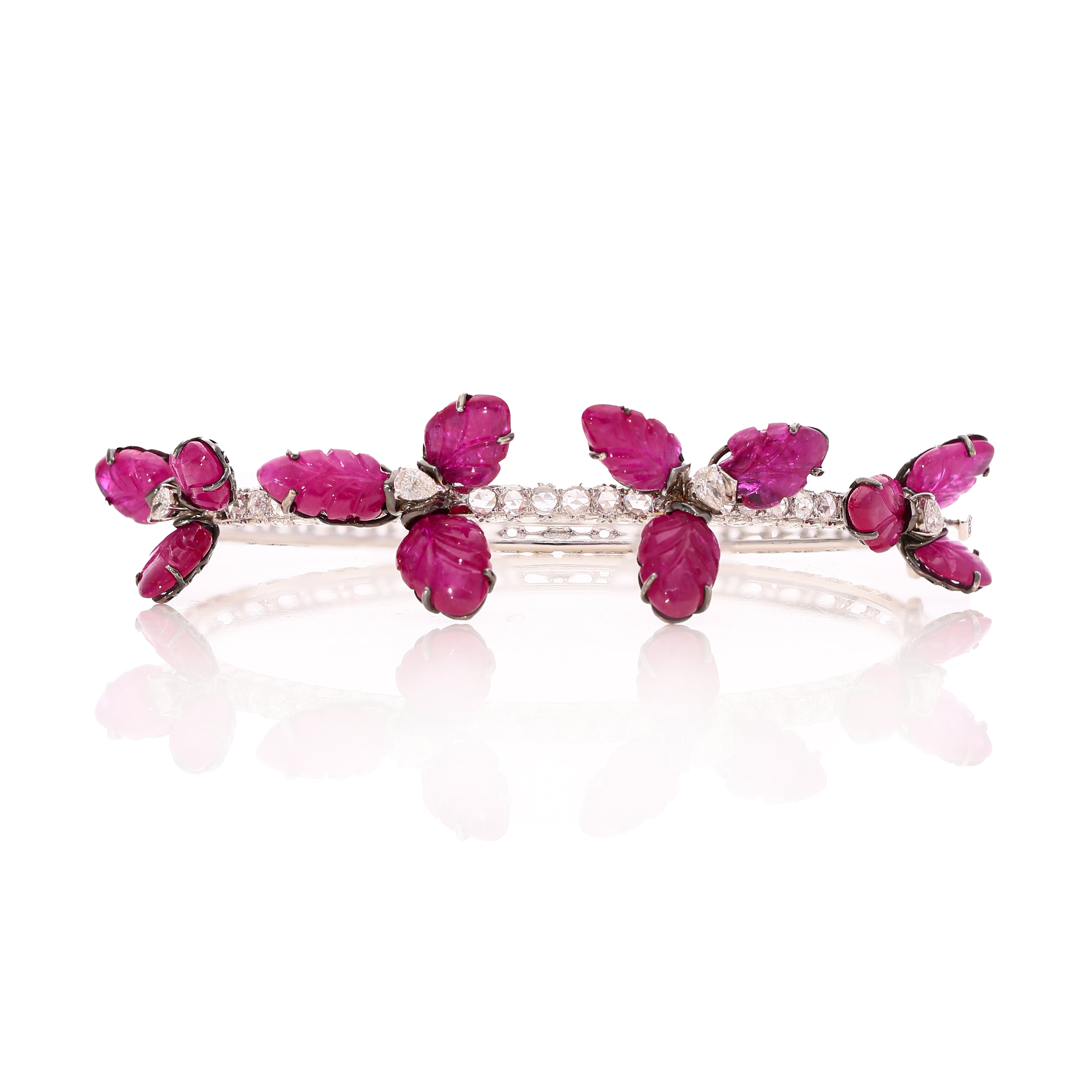 Ruby Bloom Bracelet