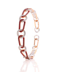 Scarlet Halo Bracelet
