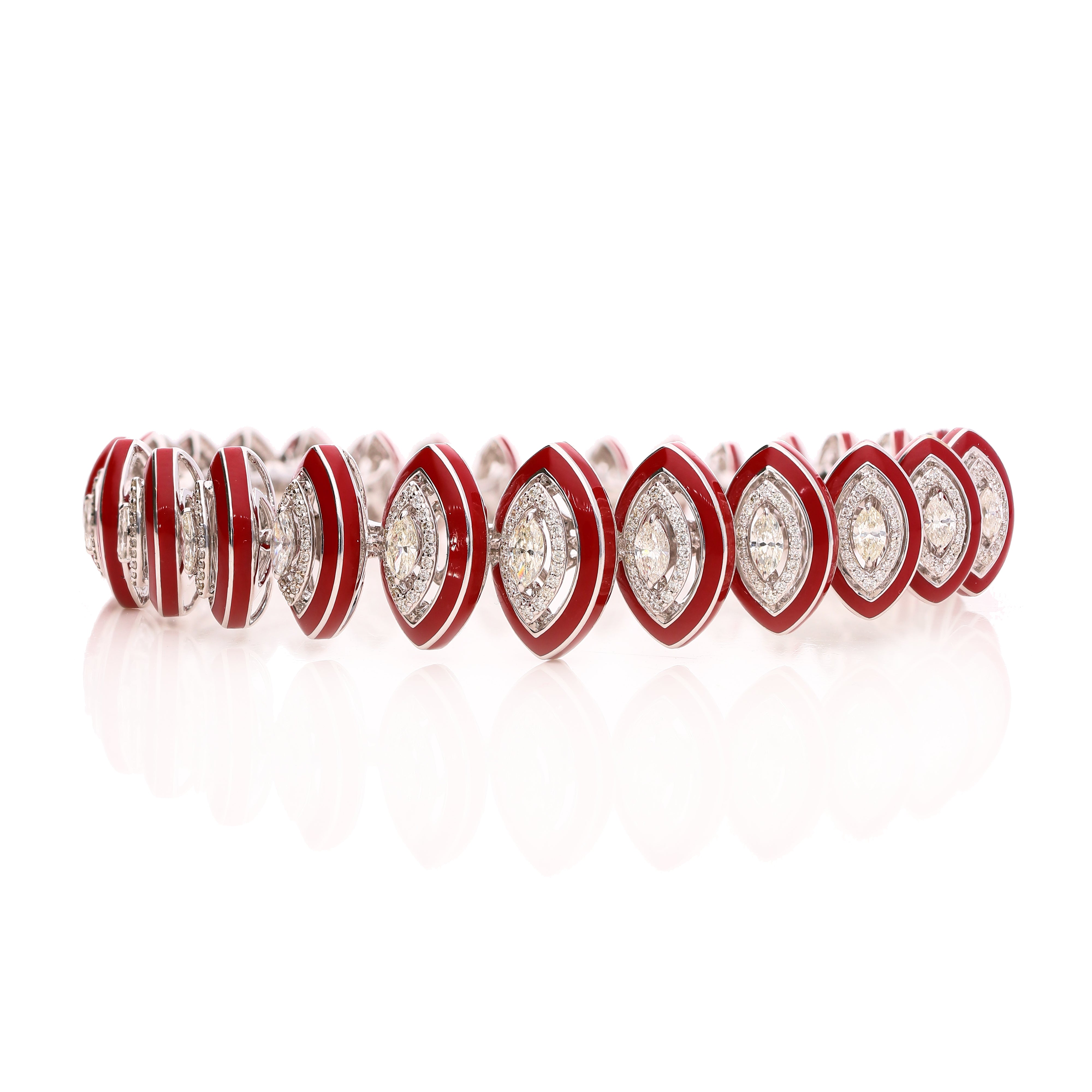 Scarlet Reverie Bracelet