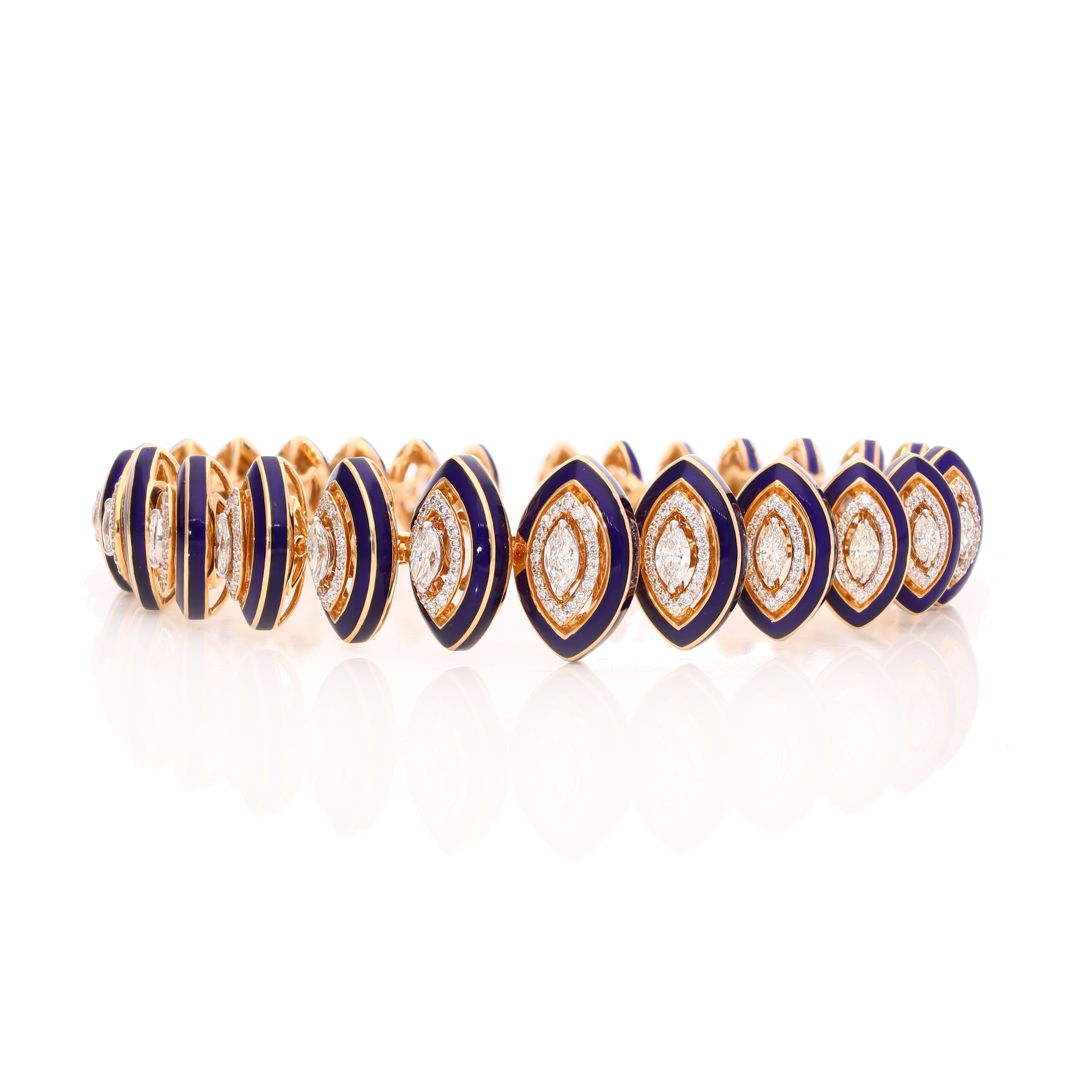 Deep Cobalt Reverie Bracelet