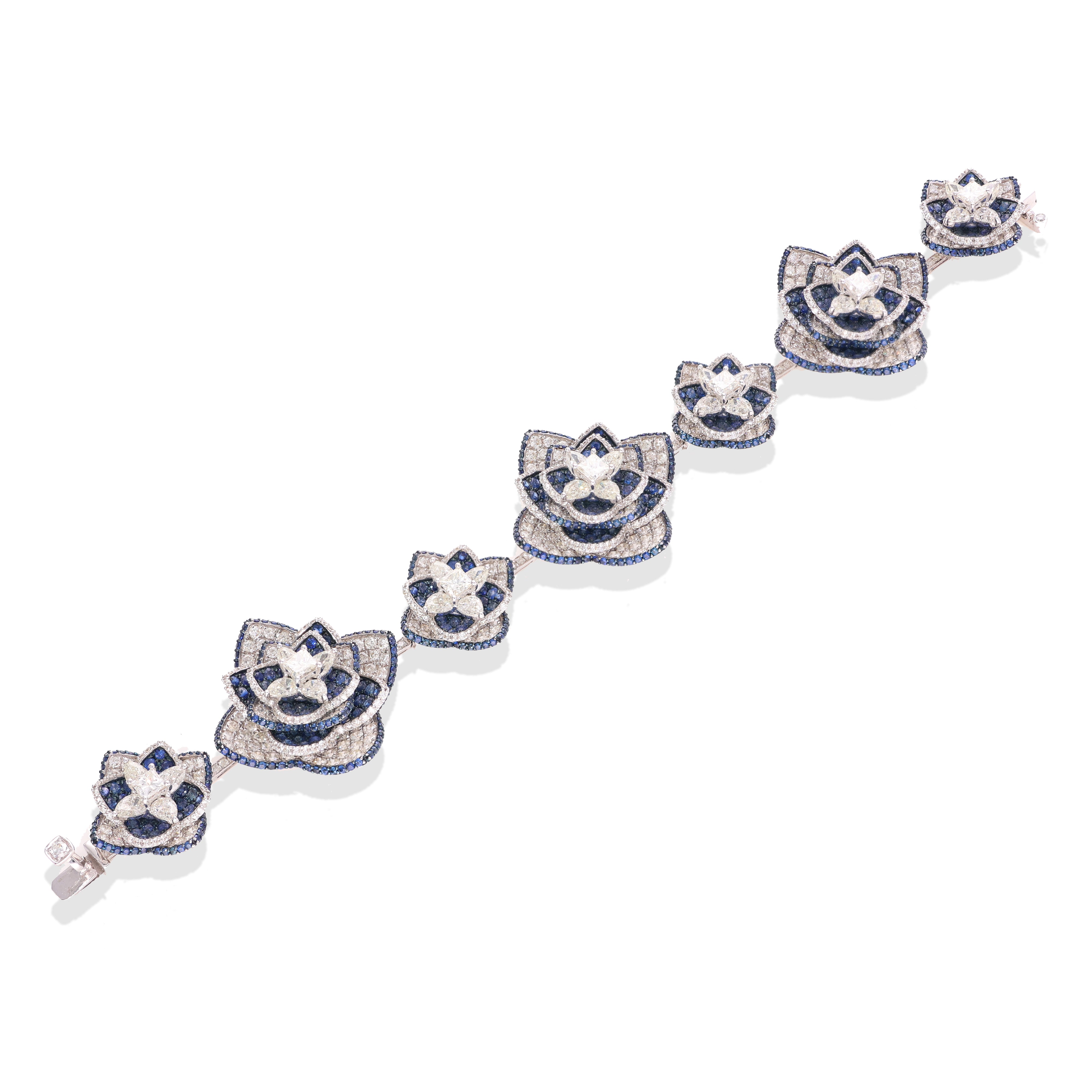 Bleu Fleur Bracelet