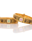 Layla Antique Gold Bangle