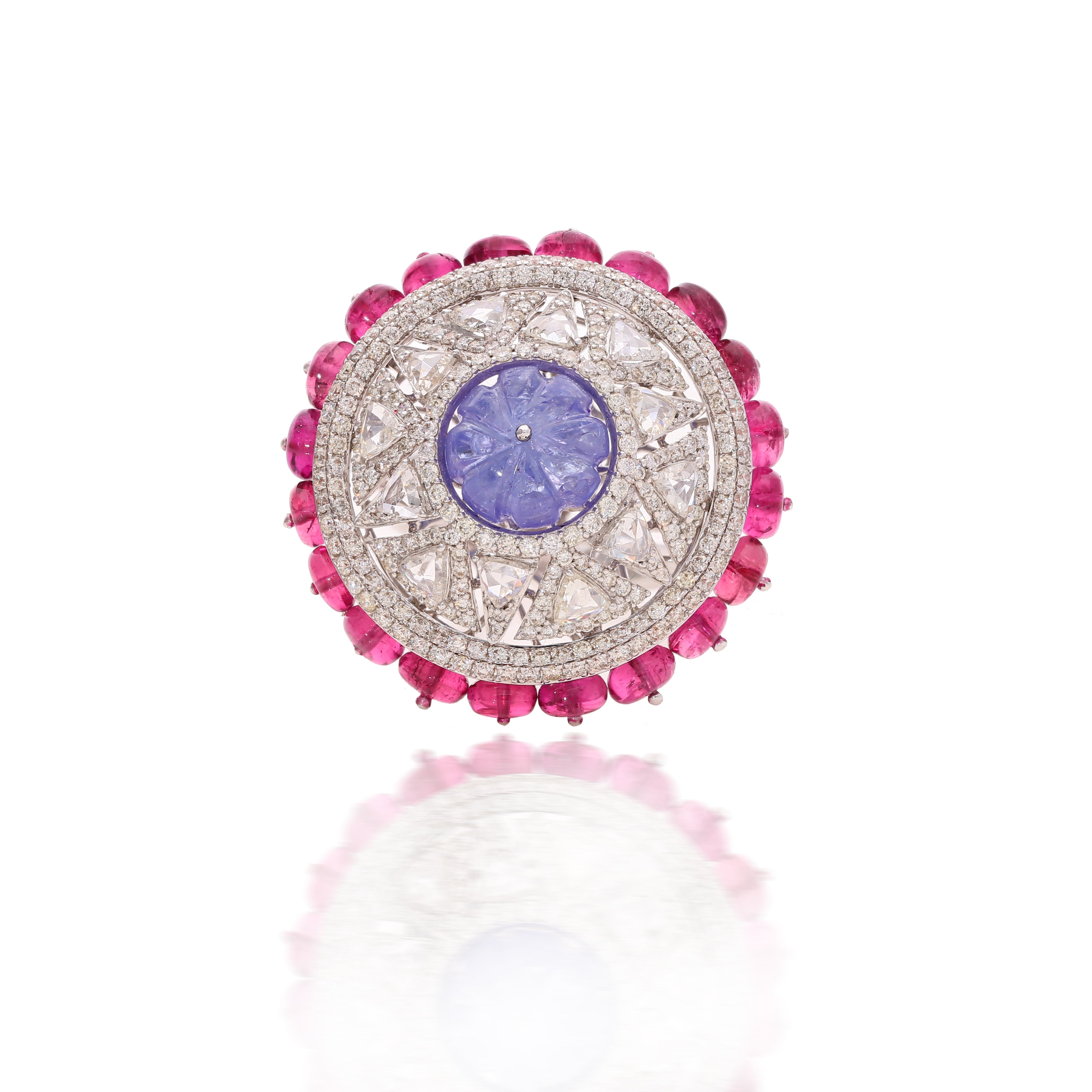 Violet Majestique Ring
