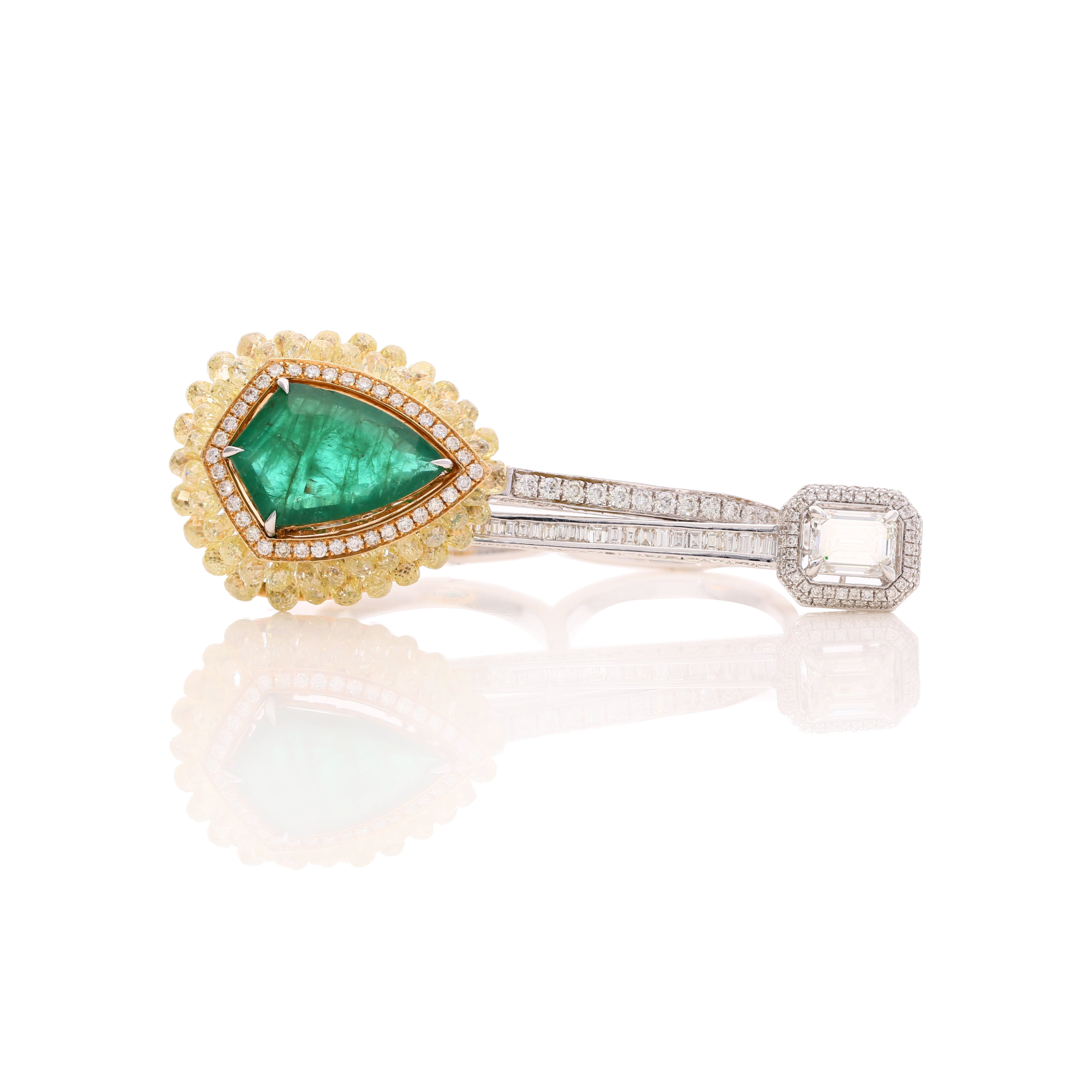 Emerald Serpent Ring