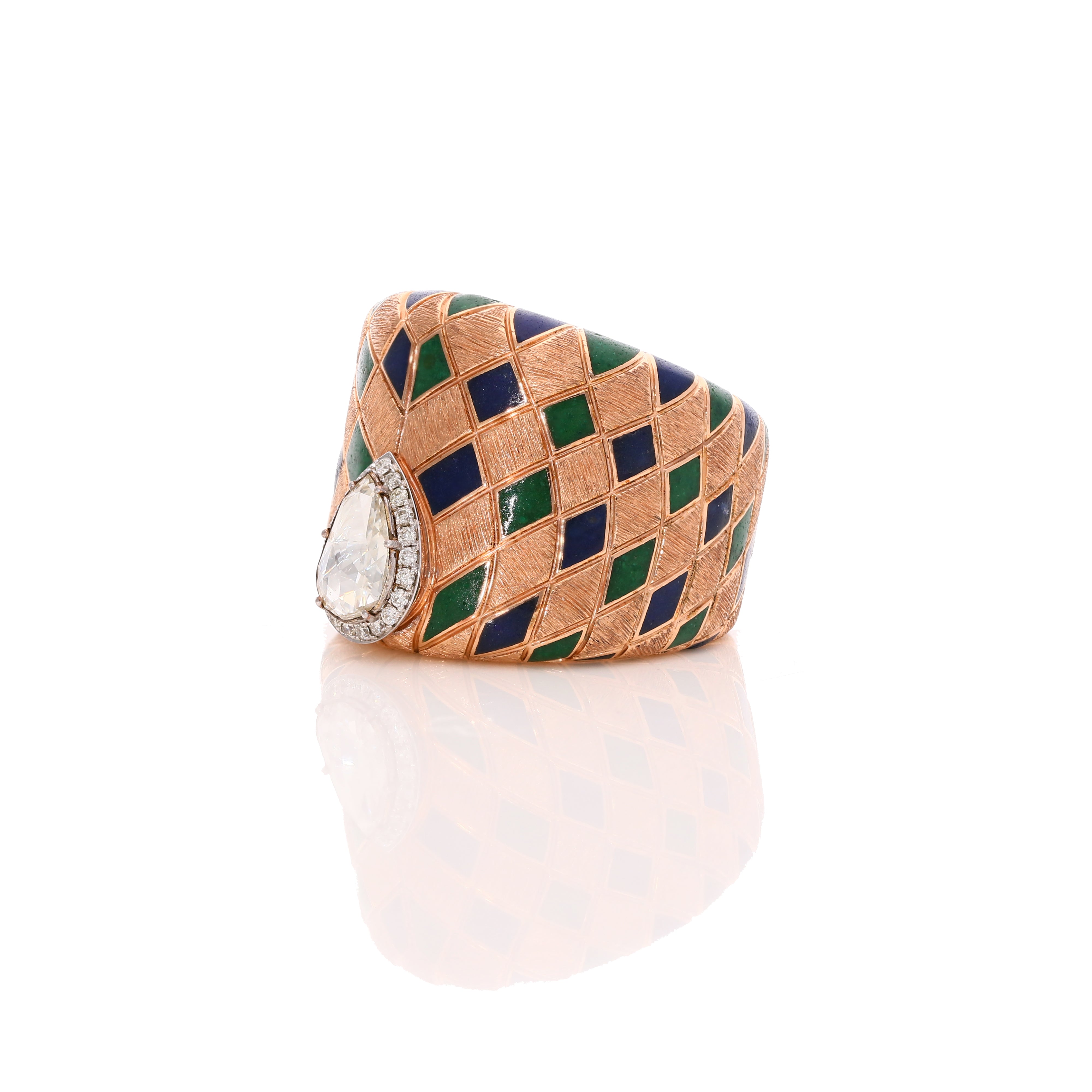 Imperial Harlequin Ring