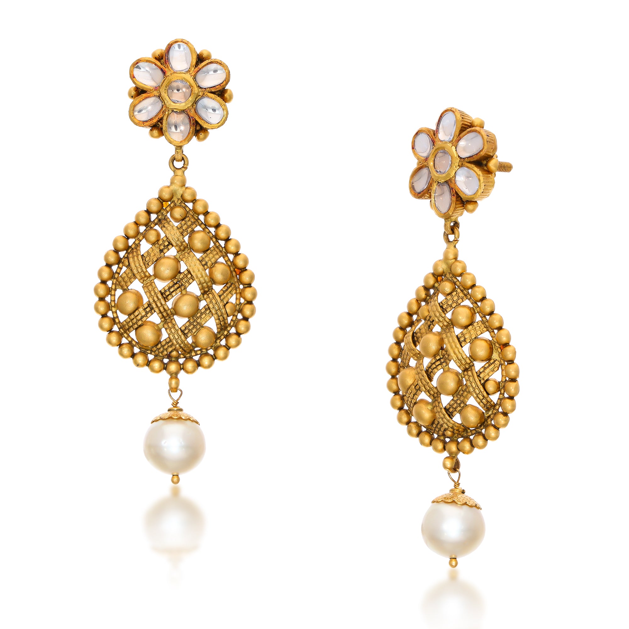 Aziza Gold Earrings