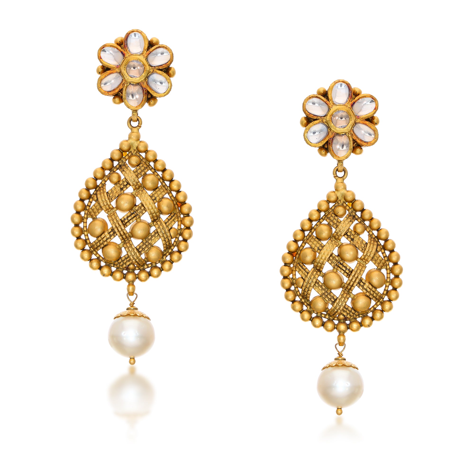 Aziza Gold Earrings