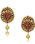 Rudraksh Gold Earrings