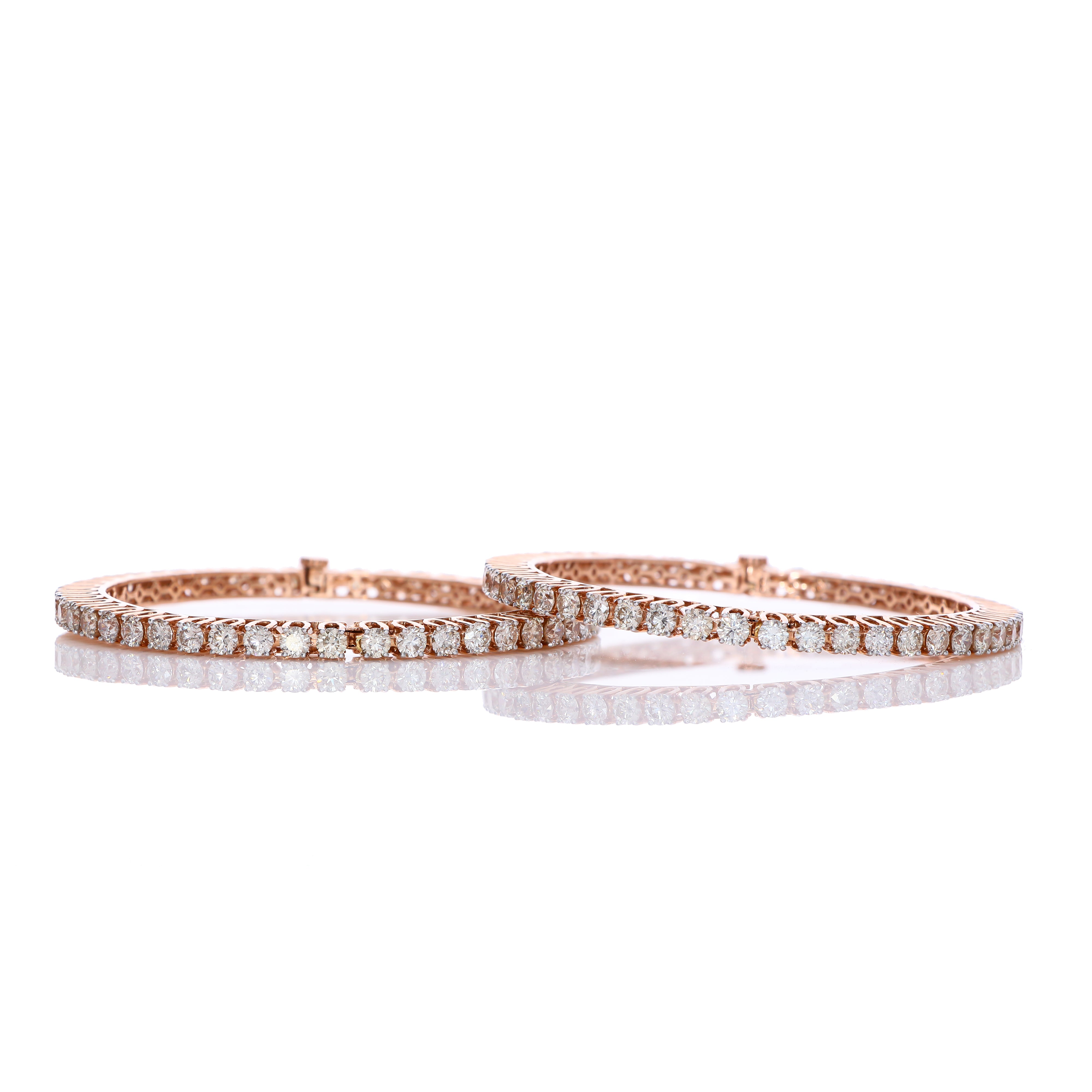 Classic Diamond Bangles