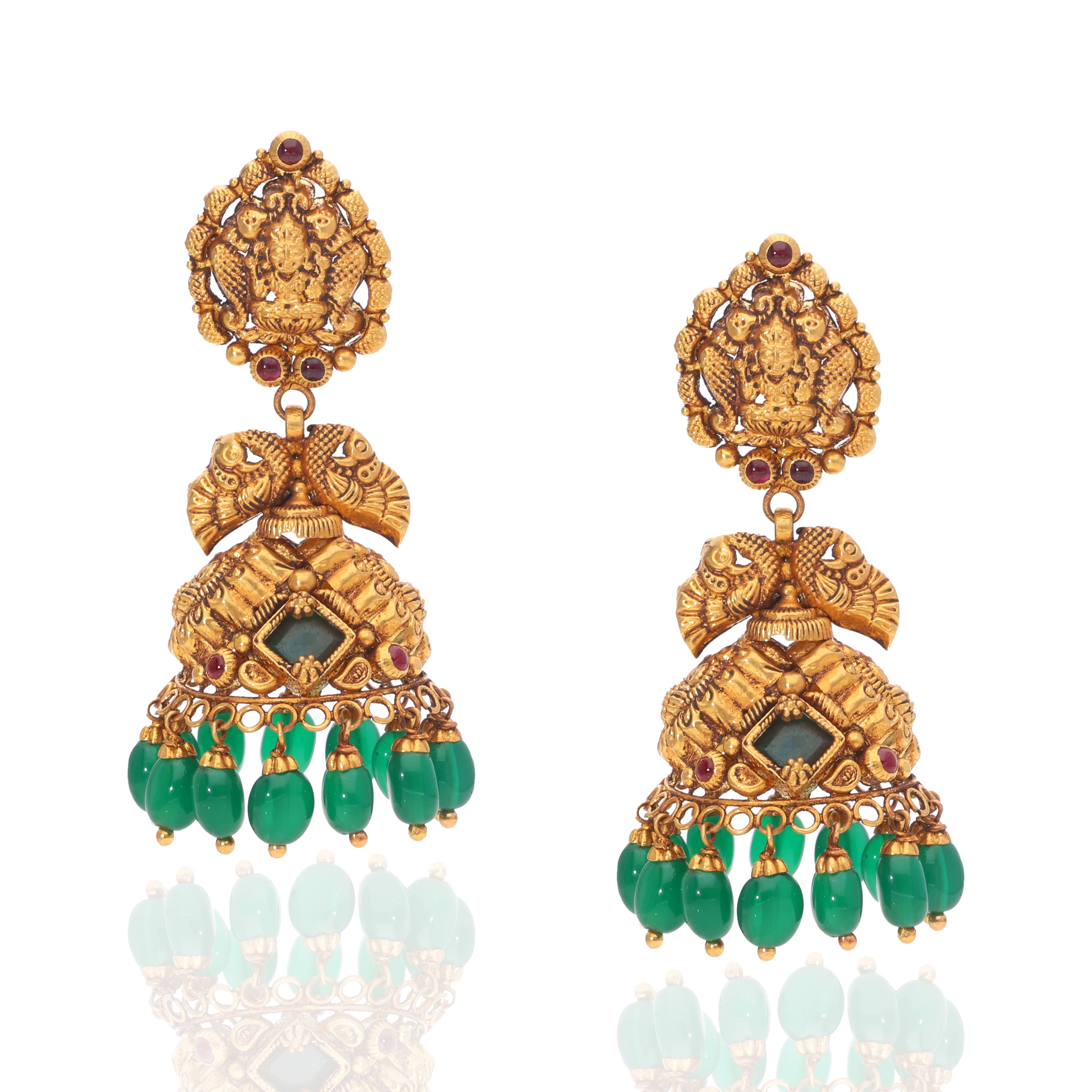 Laxmi Darbar Gold Set