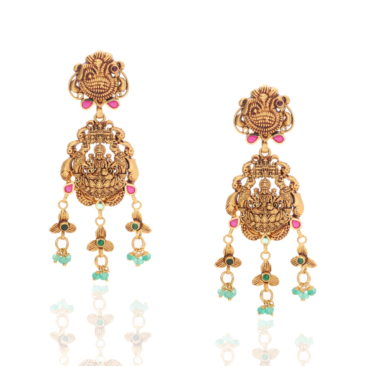 Divya Temple Gold Set