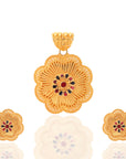 Florenza Gold Pendant Set
