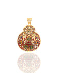 Navrang Leela gold Pendant Set