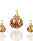 Navrang Leela gold Pendant Set